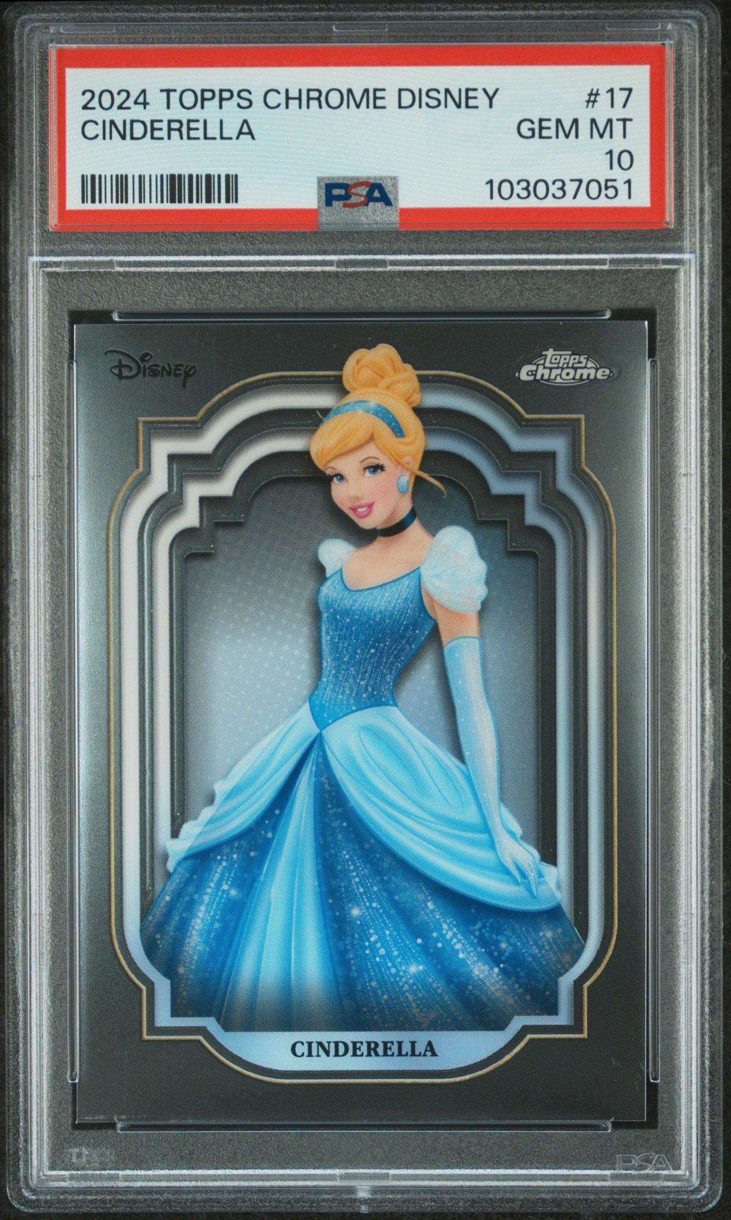 Cinderella #17 PSA 10 Topps Chrome Disney 2024、mySite、waistdrama