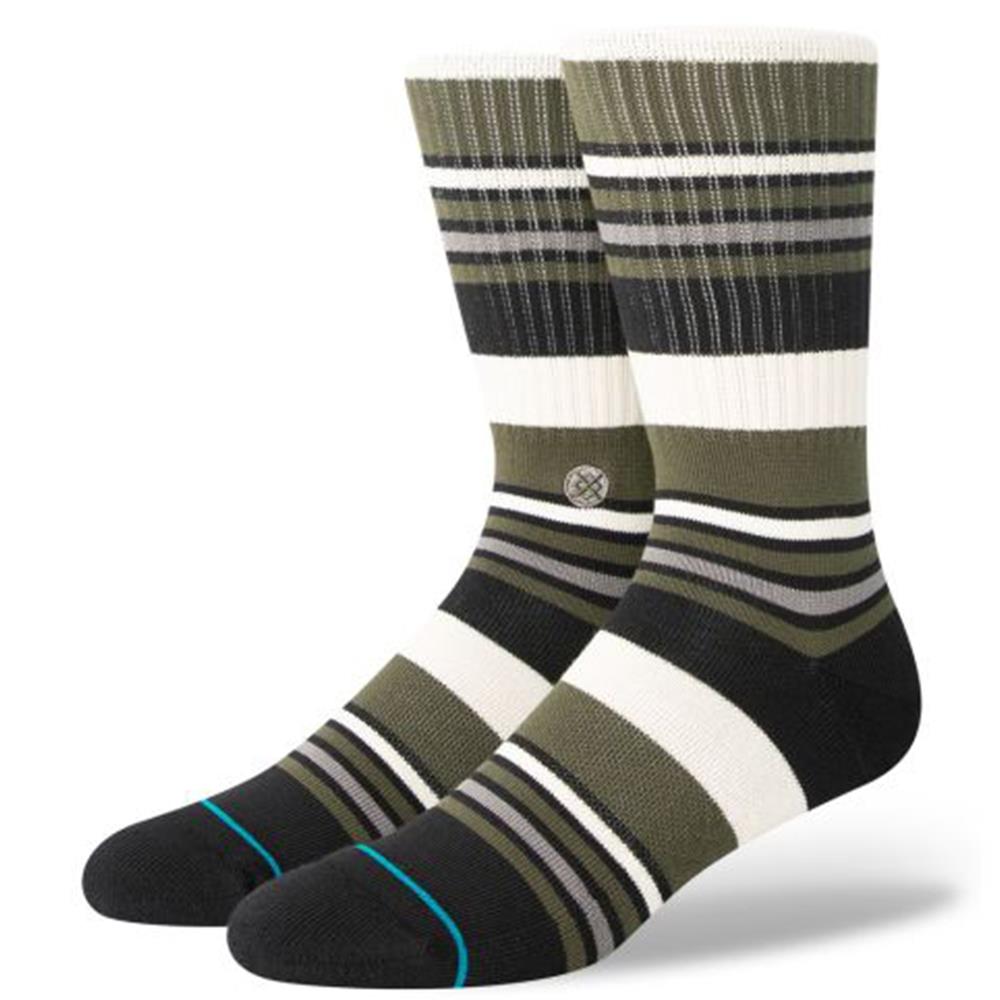  Stance Mossy Socks - Dark Green/ Large、mySite、merchandisen