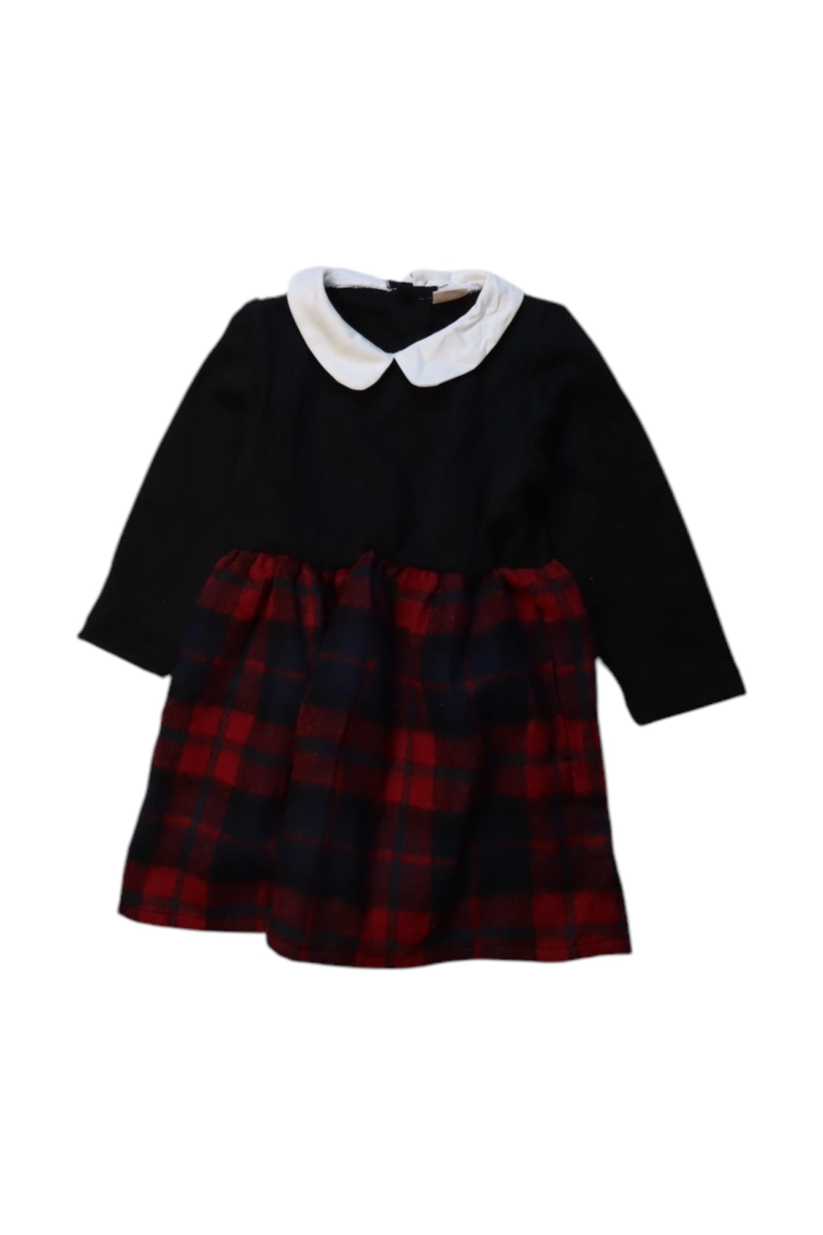 Petit Main Peter Pan Collar Plaid Skirt Set 2T、mySite、g9winljtr