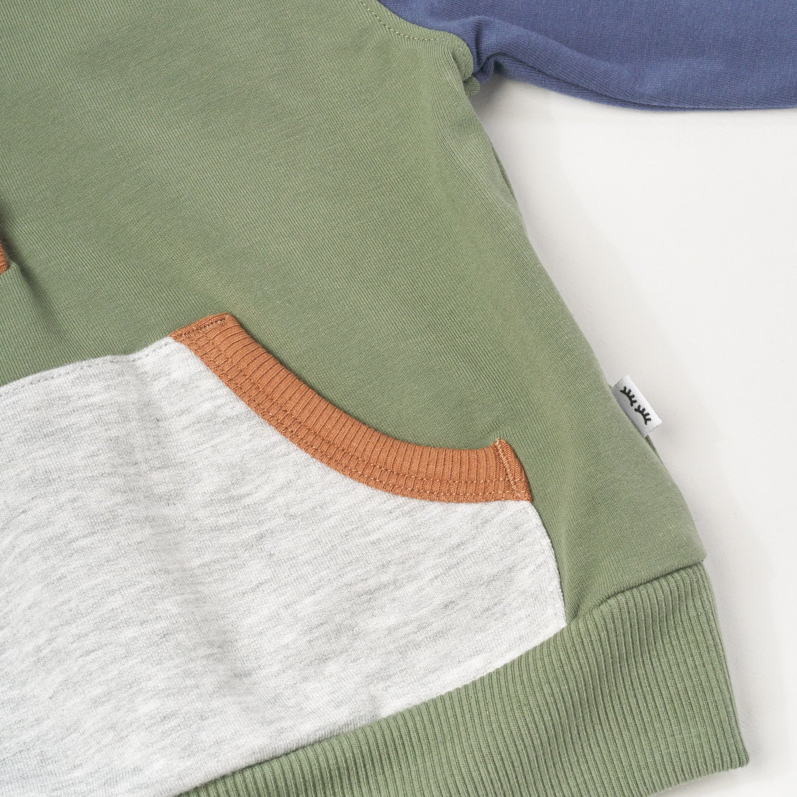 Moss Colorblock Henley Hoodie、mySite、g9winljtr