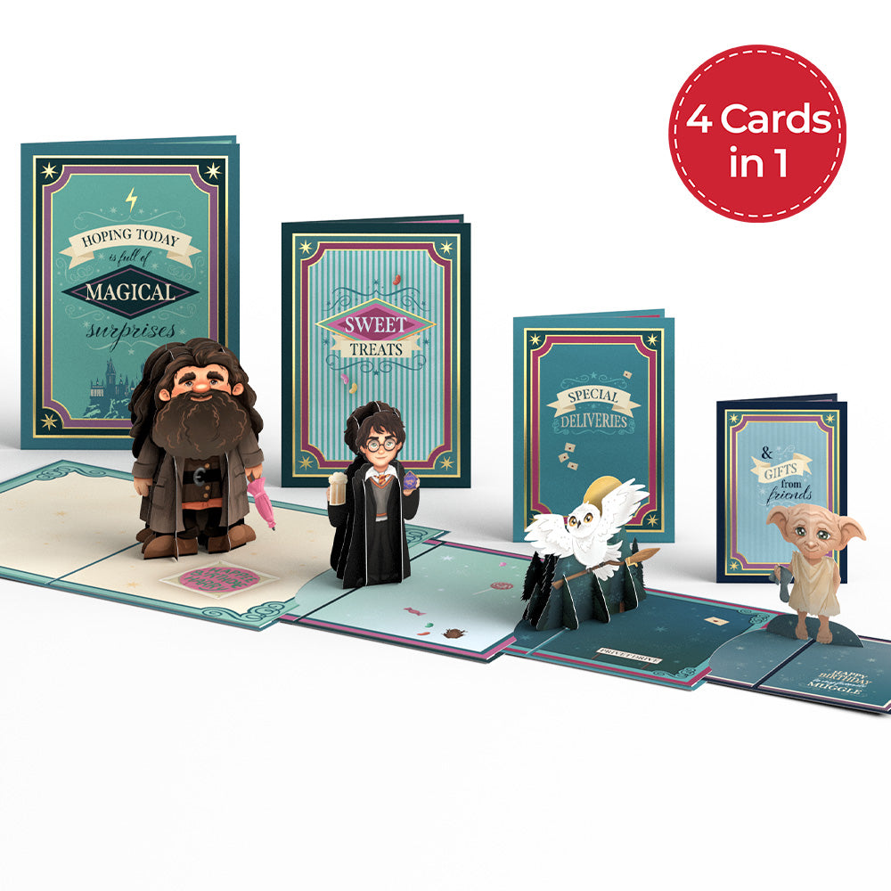 Harry Potter™ Magical Birthday Surprises 4-in-1 Nesting Card、mySite、solidvoid