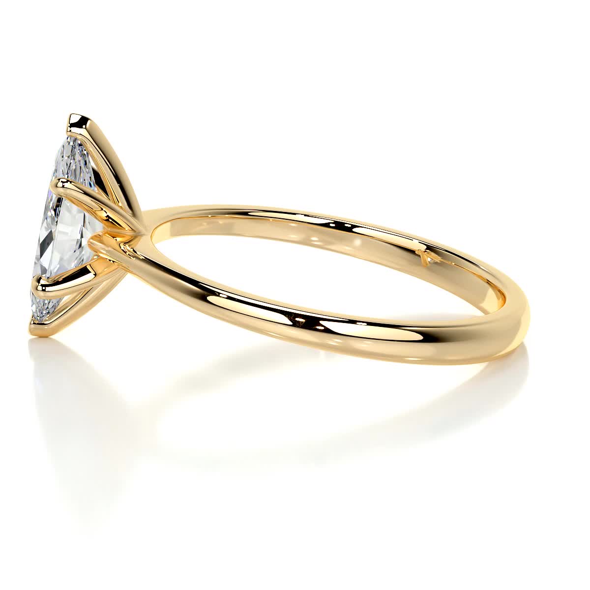 Samantha Lab Grown Diamond Ring -18K Yellow Gold、mySite、hinf8tx79