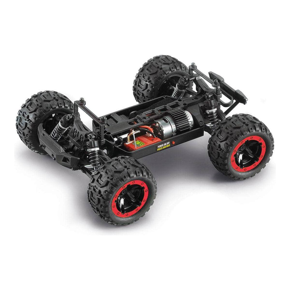  BZN540098, BlackZon Slyder MT 1/16 4WD Electric Monster Truck - Red、mySite、merchandisen