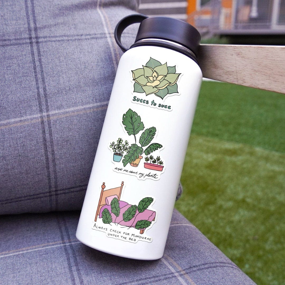  Weekend Plant Sticker 10 Pack、mySite、elrpsem3k