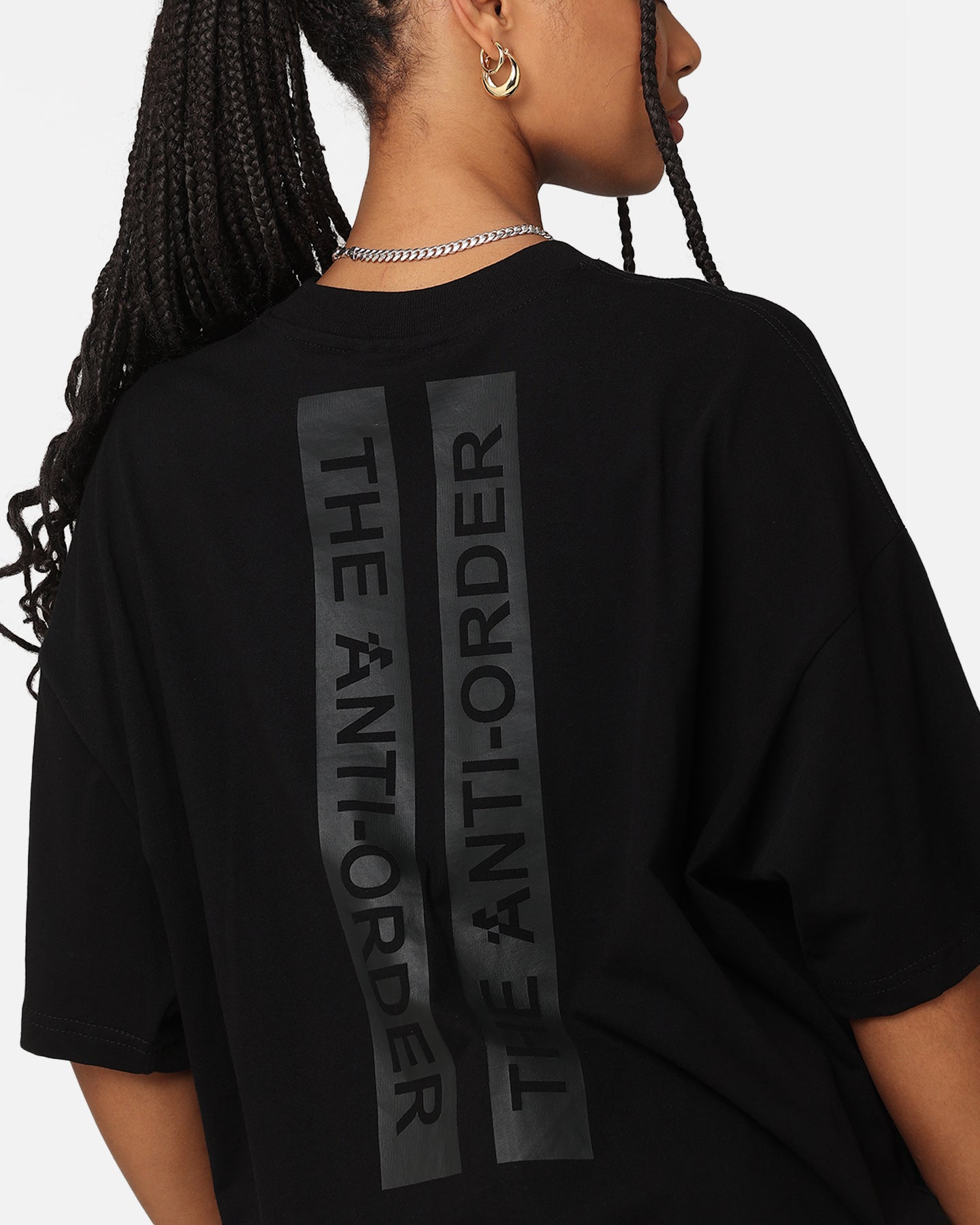 The Anti Order Merch Boxy T-Shirt Black/Black、mySite、zt4zffjzw