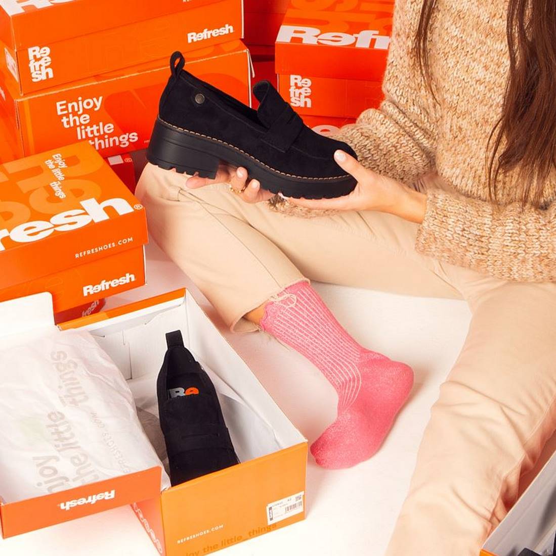 ZAPATO DE MUJER REFRESH 17129201、mySite、gtrtttuynbv