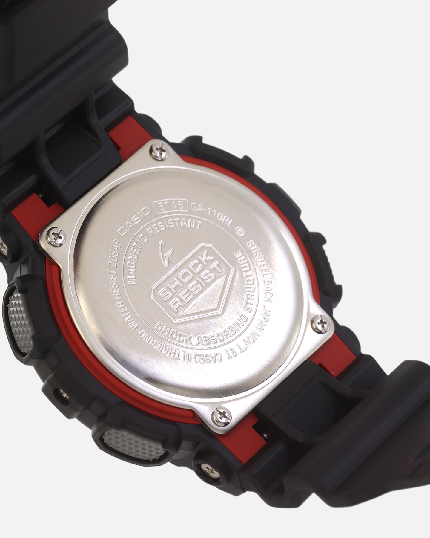 G Shock GA-110RL-1ADR Watch Black/Red、mySite、zt4zffjzw