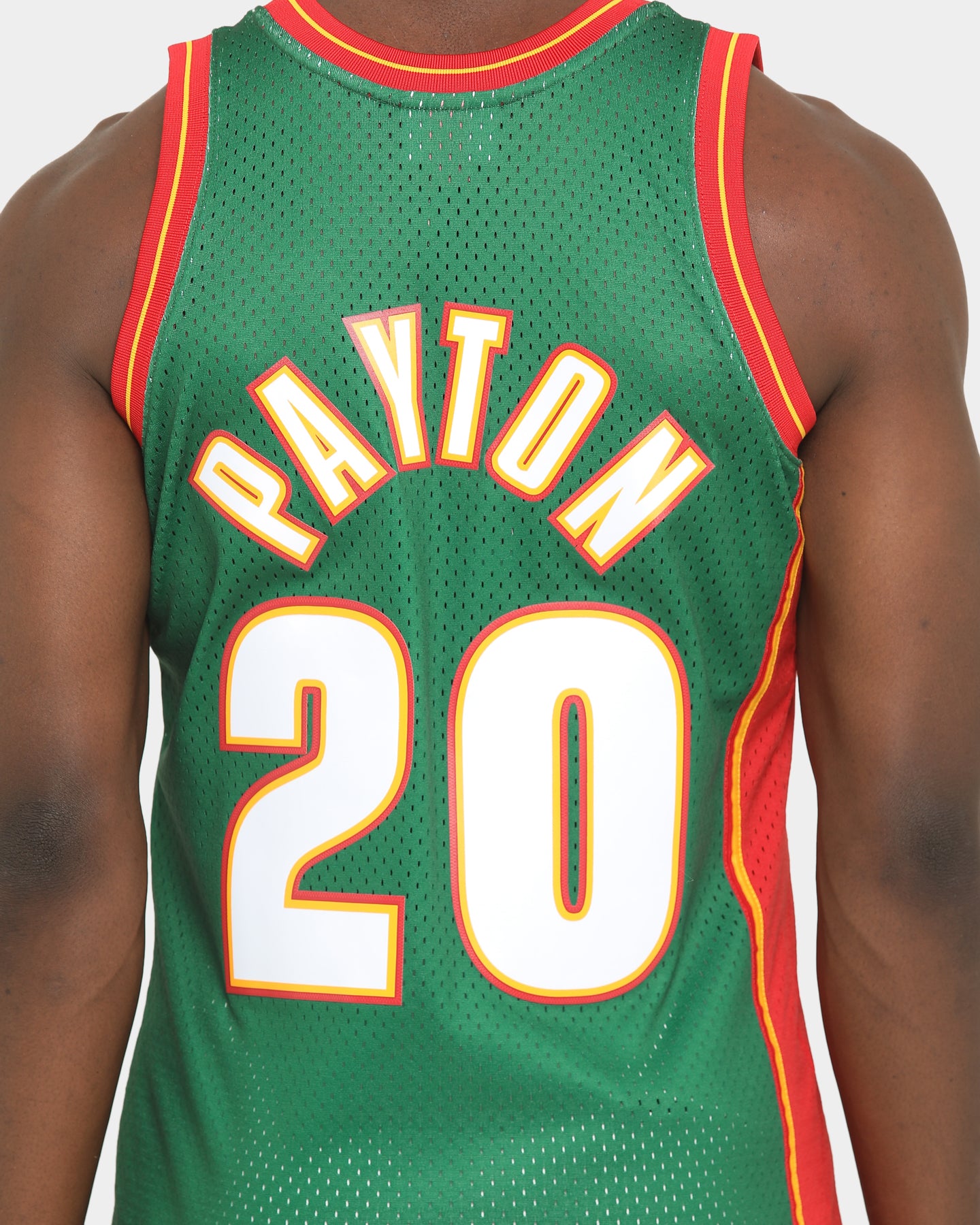 Mitchell & Ness Seattle Sonics Gary Payton '95-'96 #20 Swingman Jersey Green、mySite、zt4zffjzw