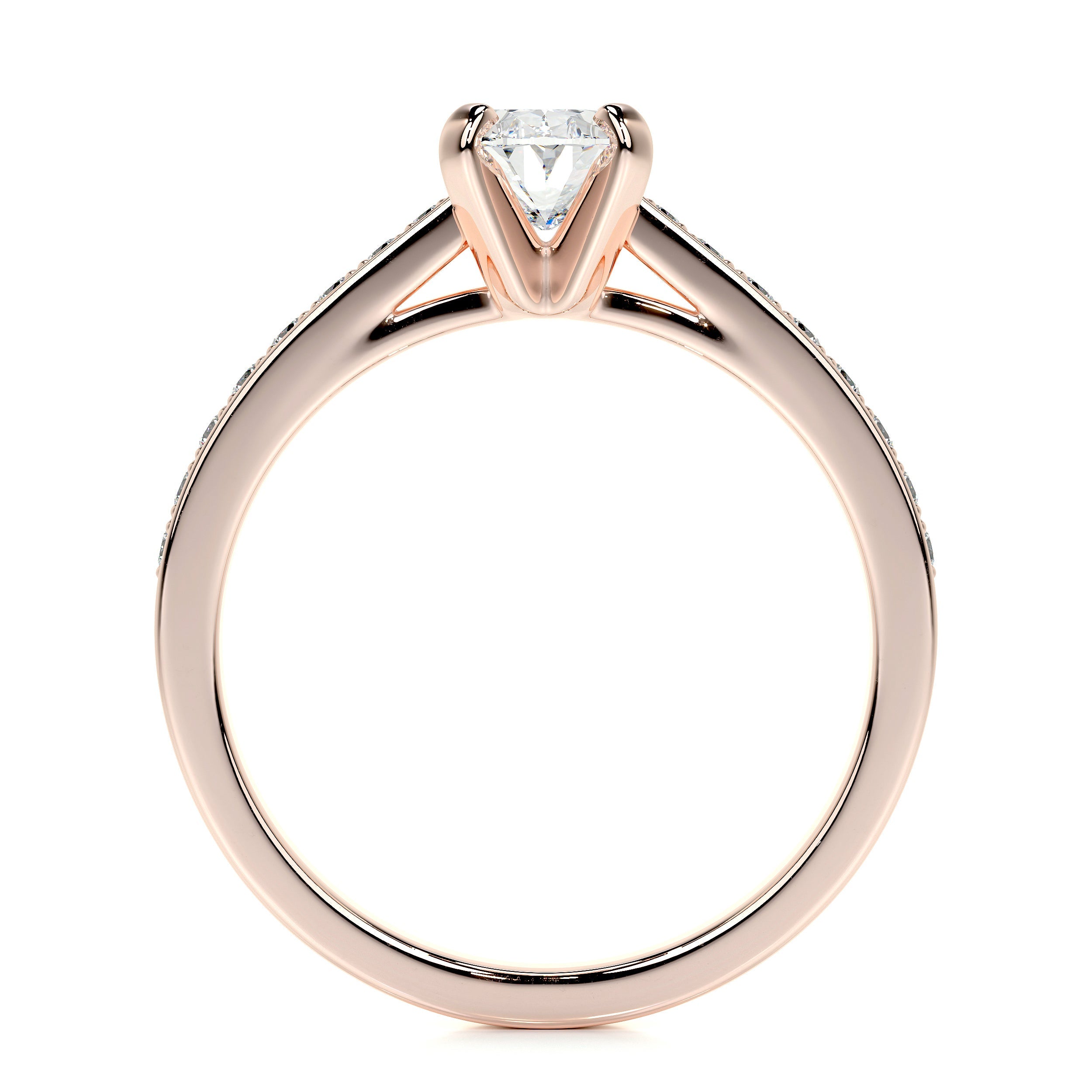 Talia Lab Grown Diamond Ring -14K Rose Gold、mySite、hinf8tx79