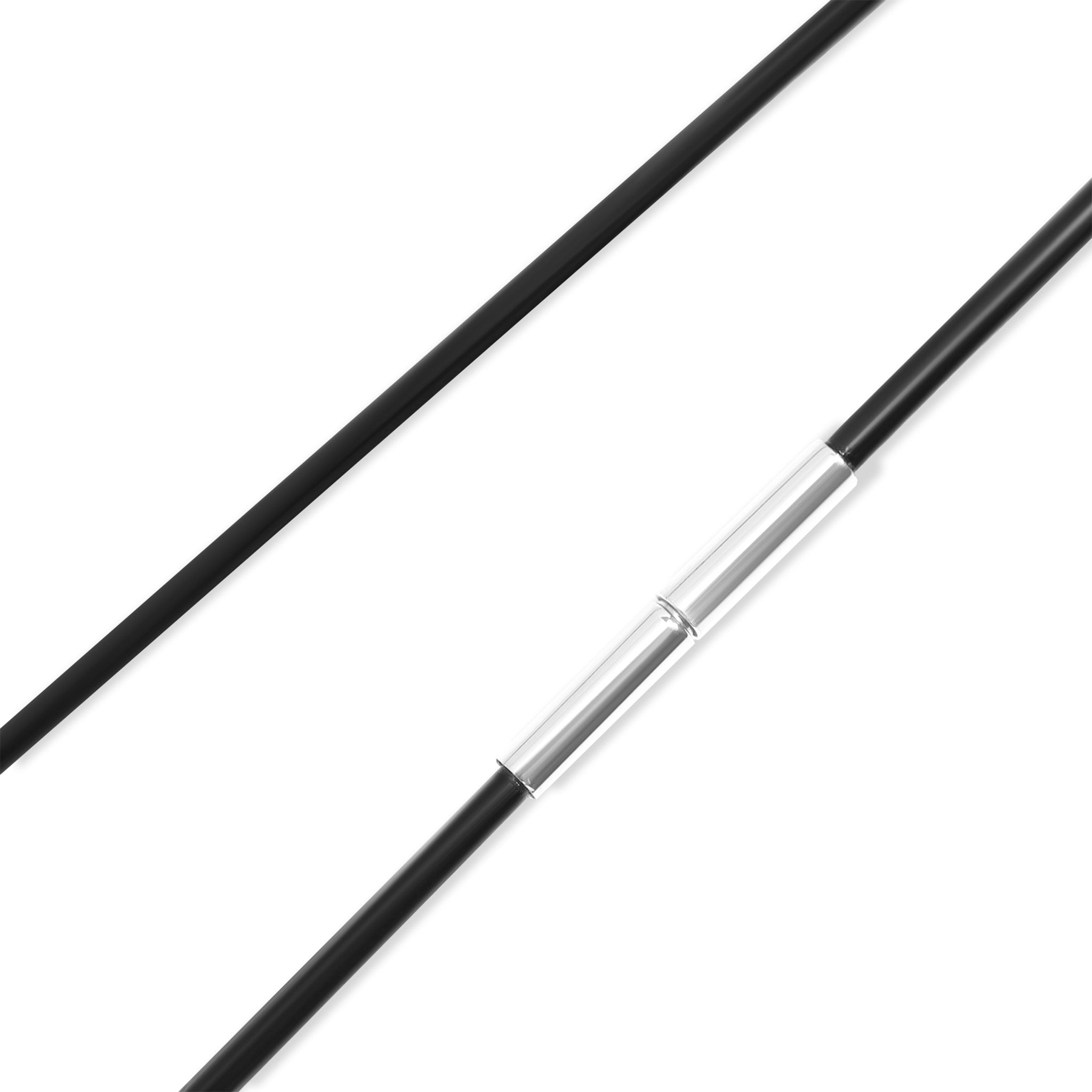 Black Leather Cord Necklace With Stainless Steel Twist Open Clasp / CHJ0113、mySite、dreamappss