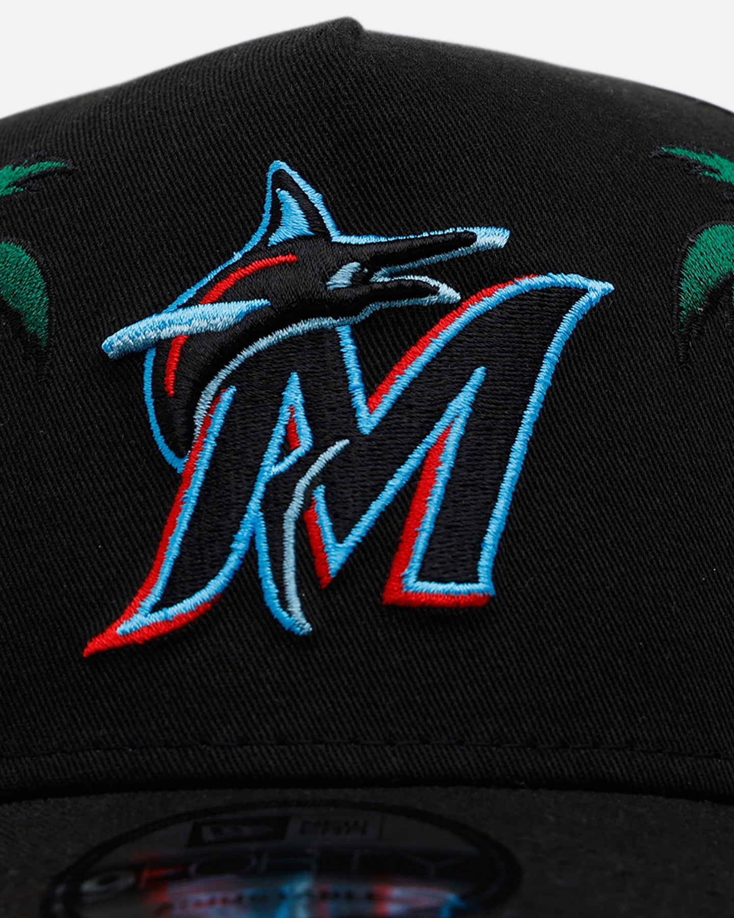 New Era Miami Marlins 'Palm Trees' 9FORTY A-Frame Snapback Official Team Color、mySite、zt4zffjzw