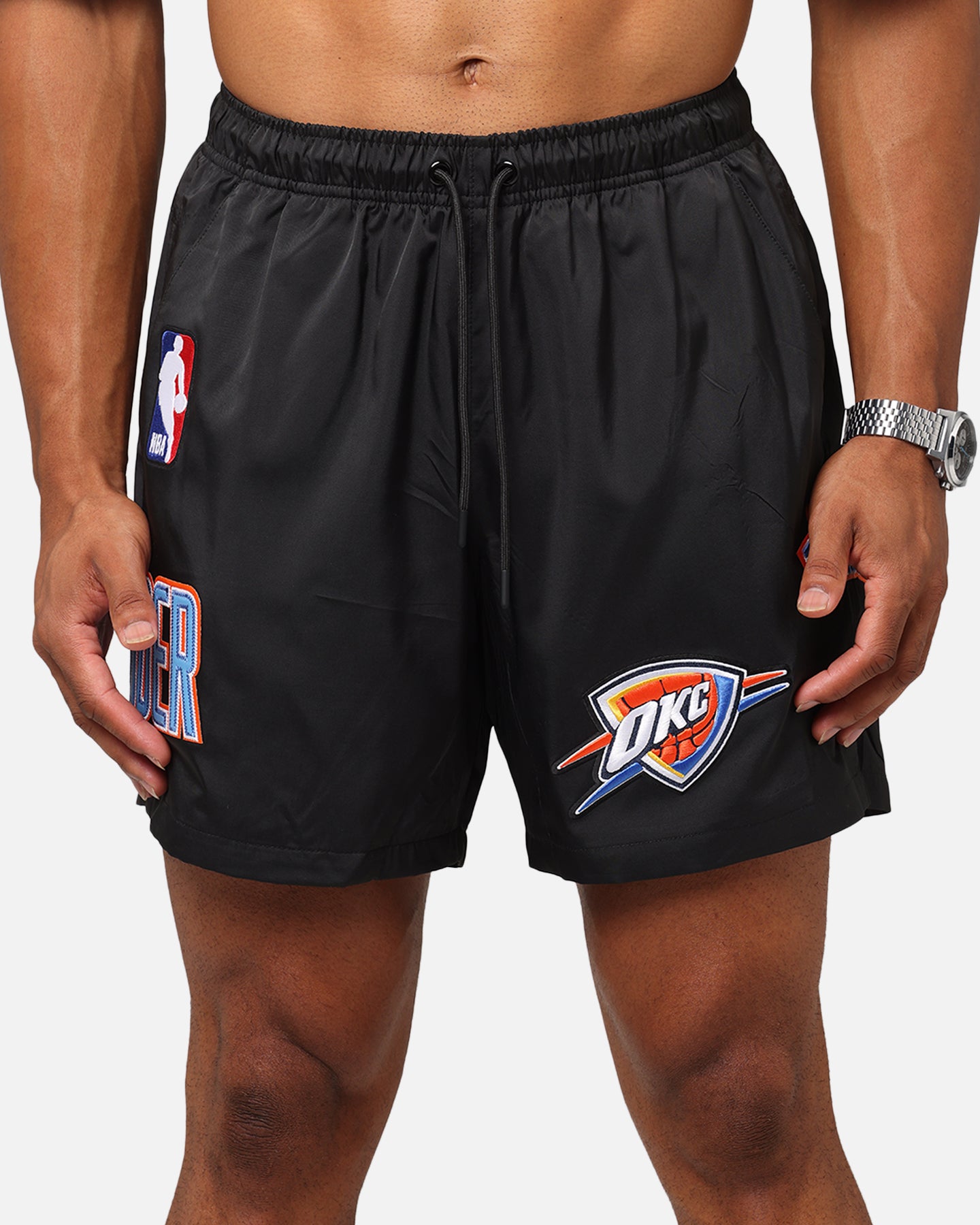 Pro Standard Oklahoma City Thunder Classic Woven Shorts Black、mySite、zt4zffjzw