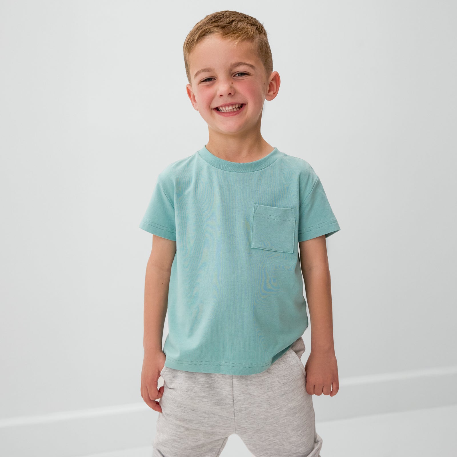 Surfer Blue Relaxed Pocket Tee、mySite、g9winljtr