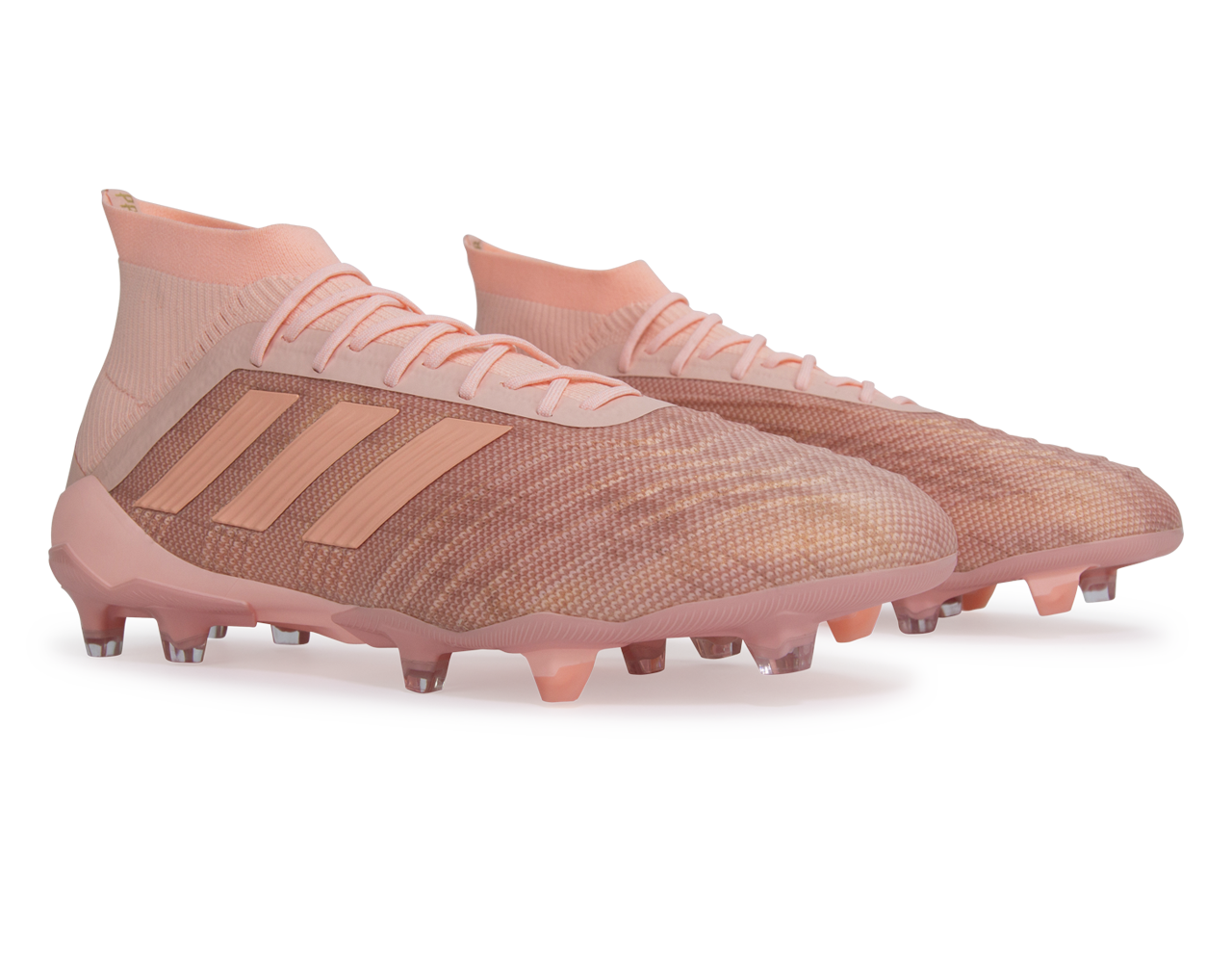 adidas Men's Predator 18.1 FG Clear Orange/Trace Pink、mySite、noshort