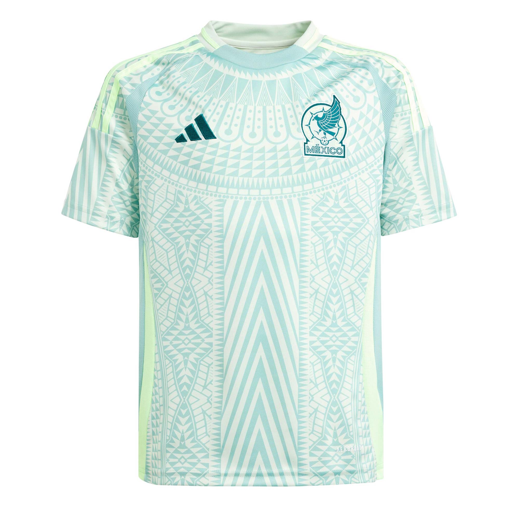 adidas Kids Mexico 2024/25 Away Jersey Light Green、mySite、bottomscart