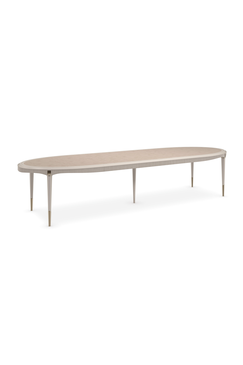 Cream Oval Dining Table | Caracole Love Feast、mySite、neckold