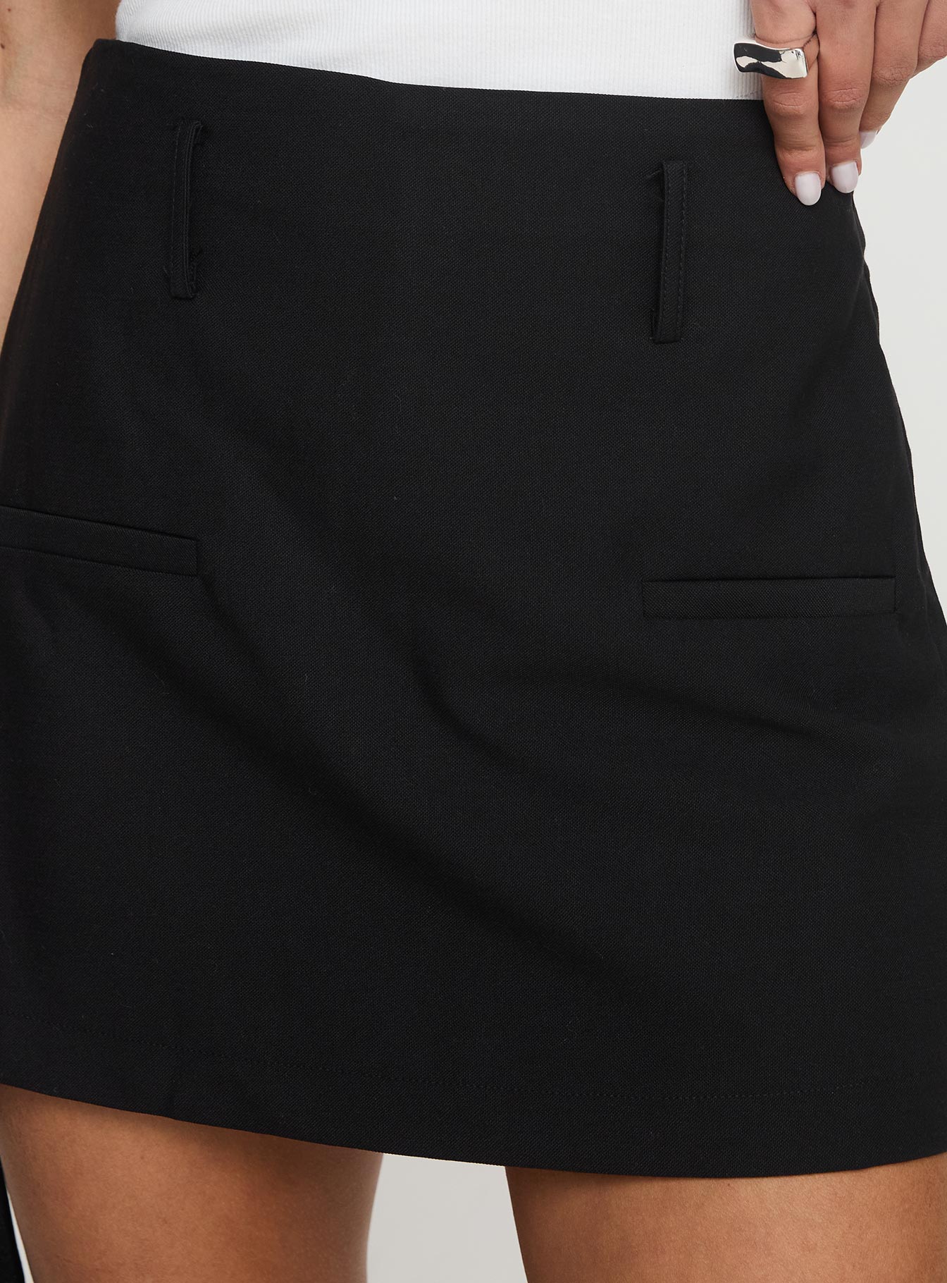 Grant My Wish Mini Skort Black、mySite、solidvoid