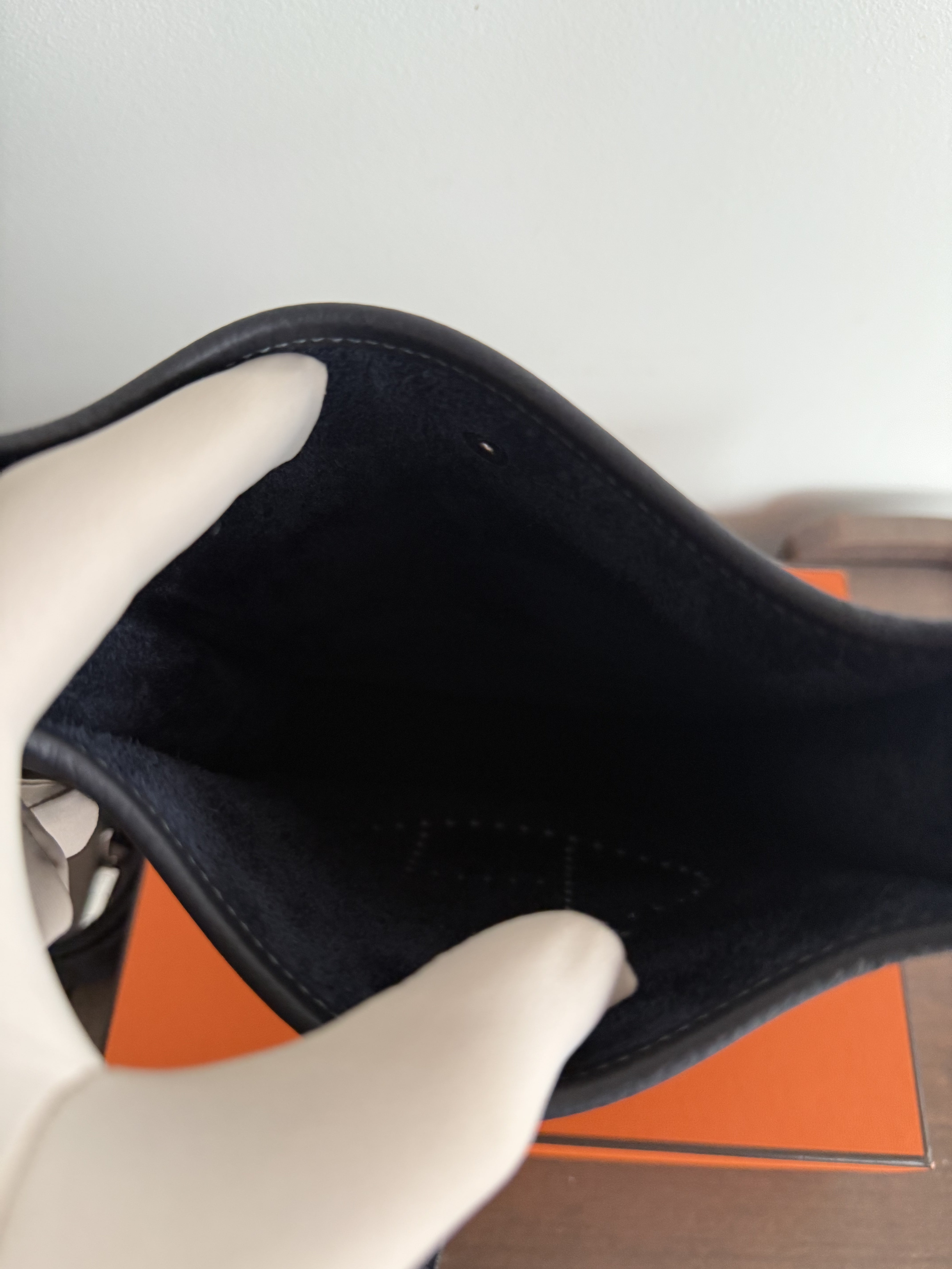 Hermès Mini Evelyne 16 Bag Caban Clemence PHW、mySite、garminoutage.com