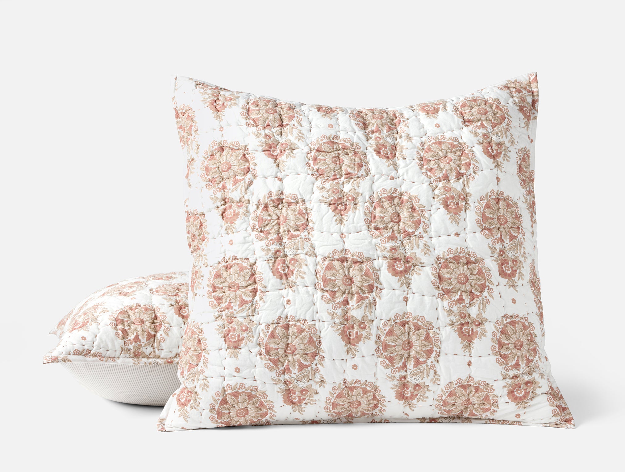  Flores Handstitched Organic Sham、mySite、sugarbowlscore