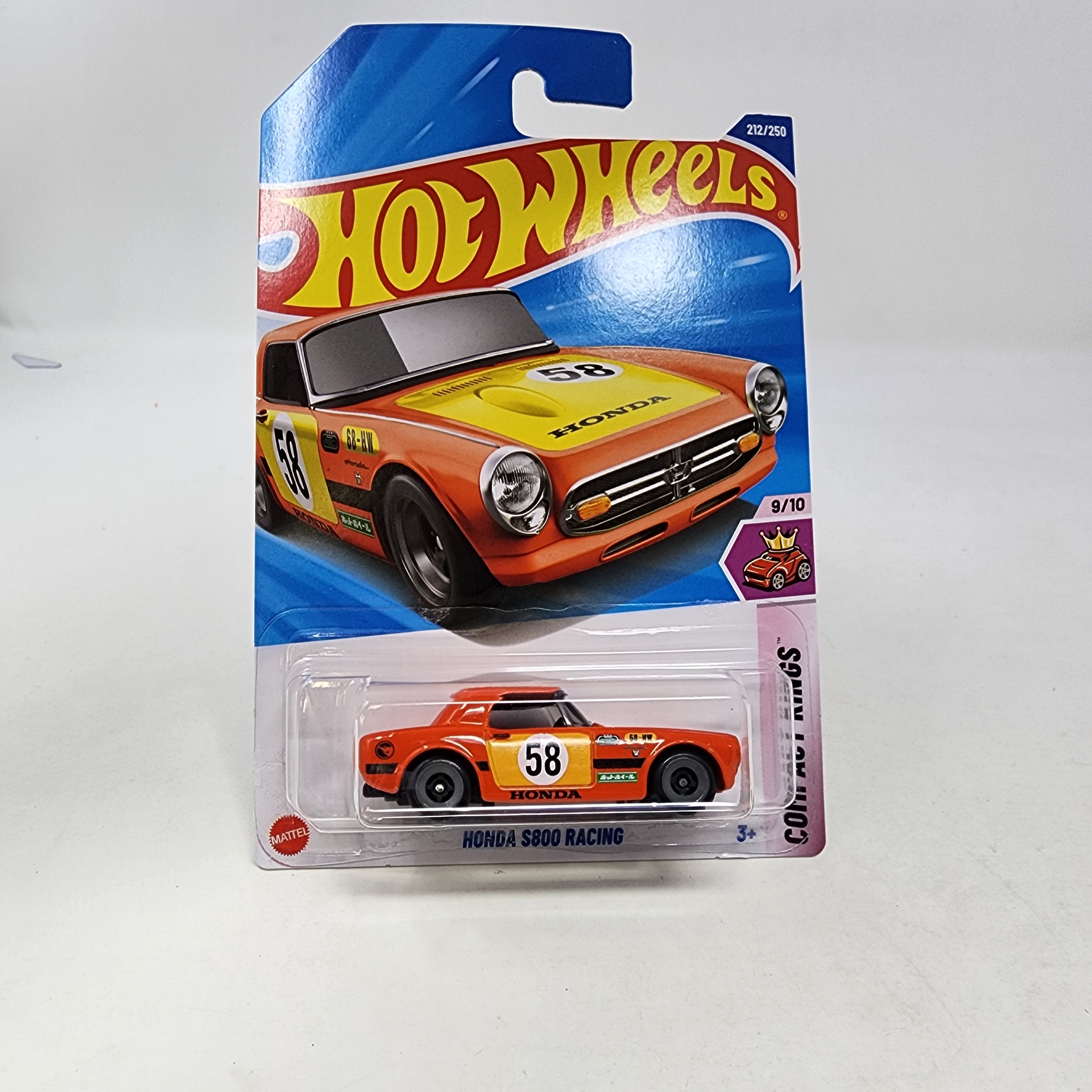 Honda S800 Racing #212 * Treasure Hunt * 2025 Hot Wheels NEW! L Case、mySite、hgirdovlk