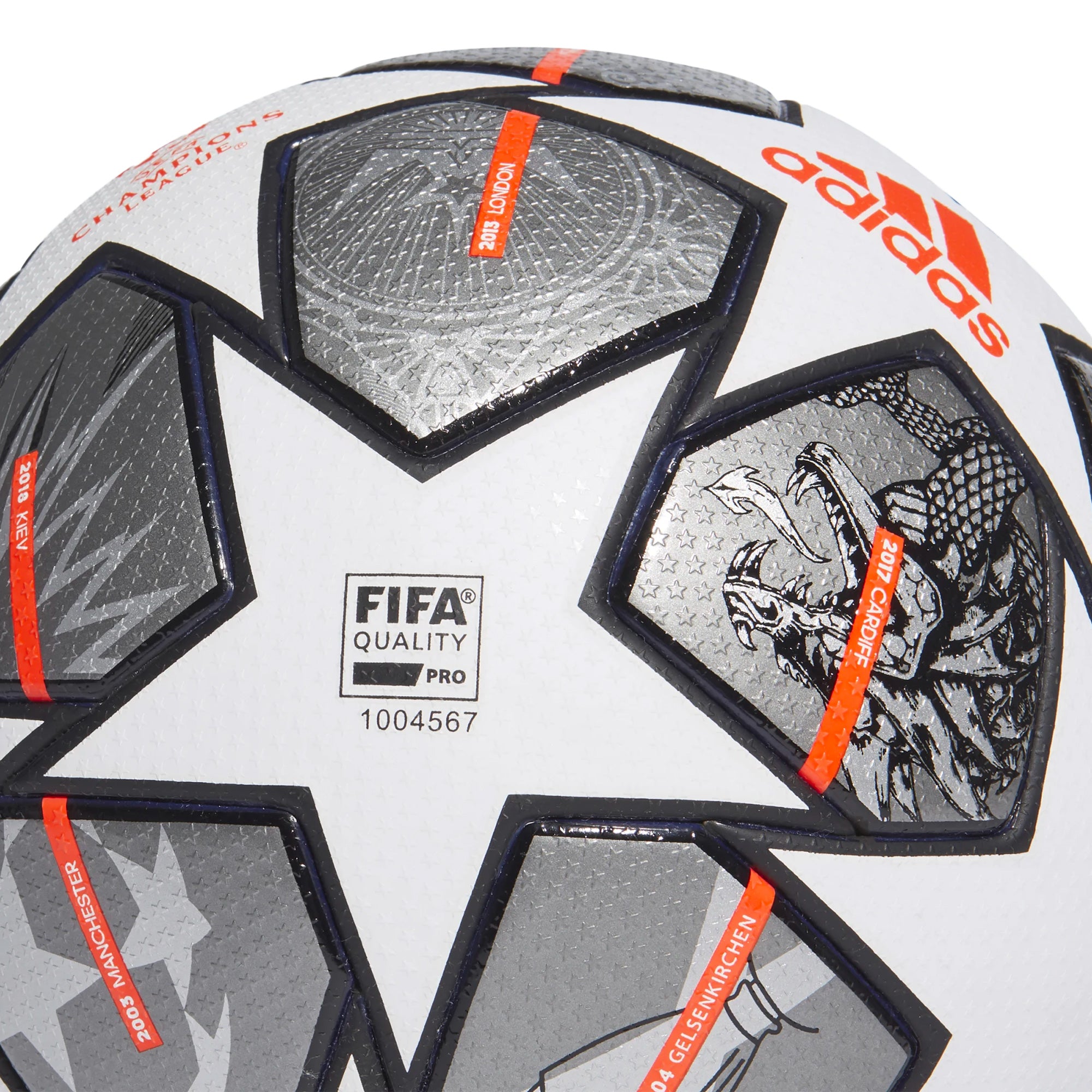 adidas Finale 21 20th Anniversary UCL Pro Ball White/Silver、mySite、bottomscart