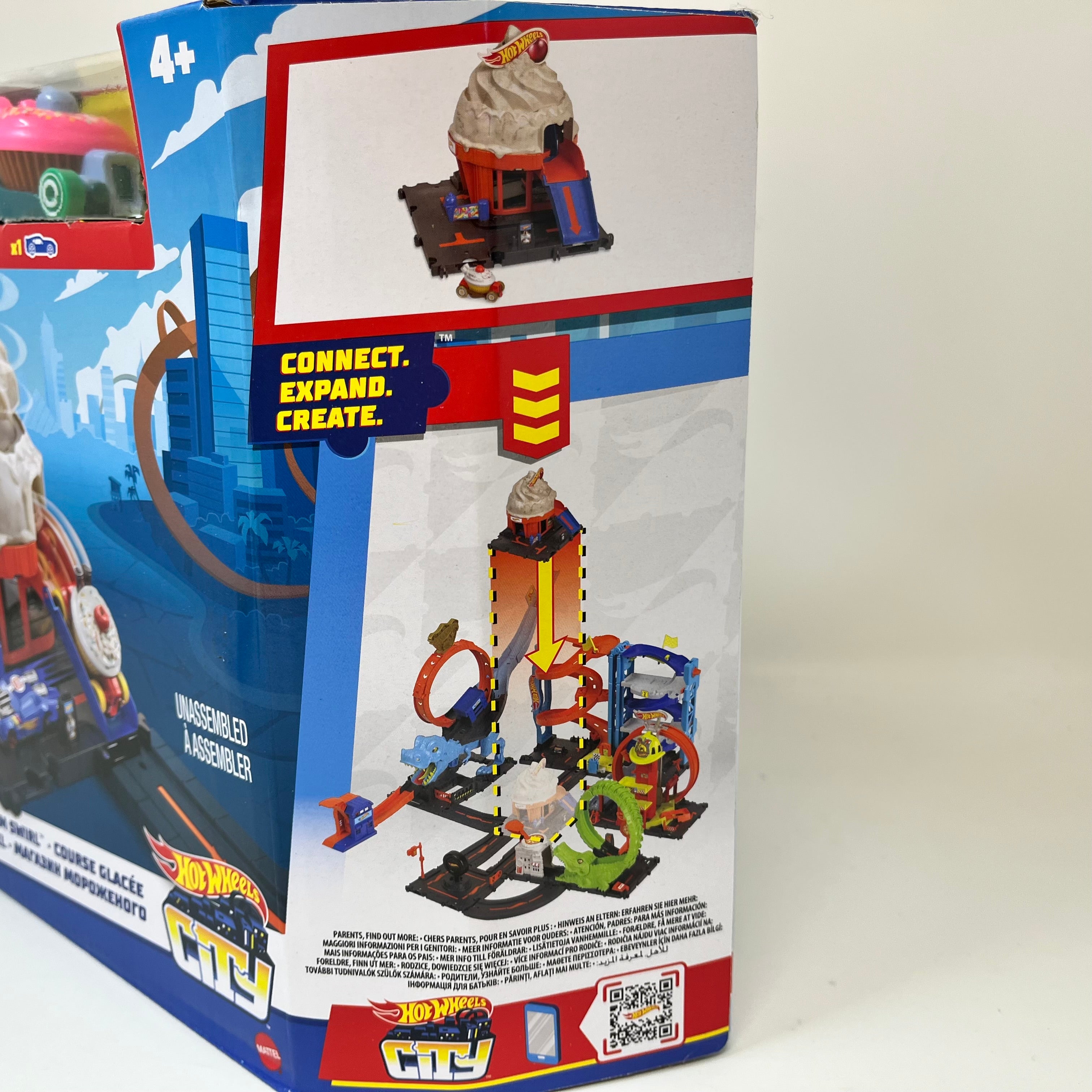 Downtown Ice Cream Swirl * Hot Wheels City Track Pack、mySite、hgirdovlk