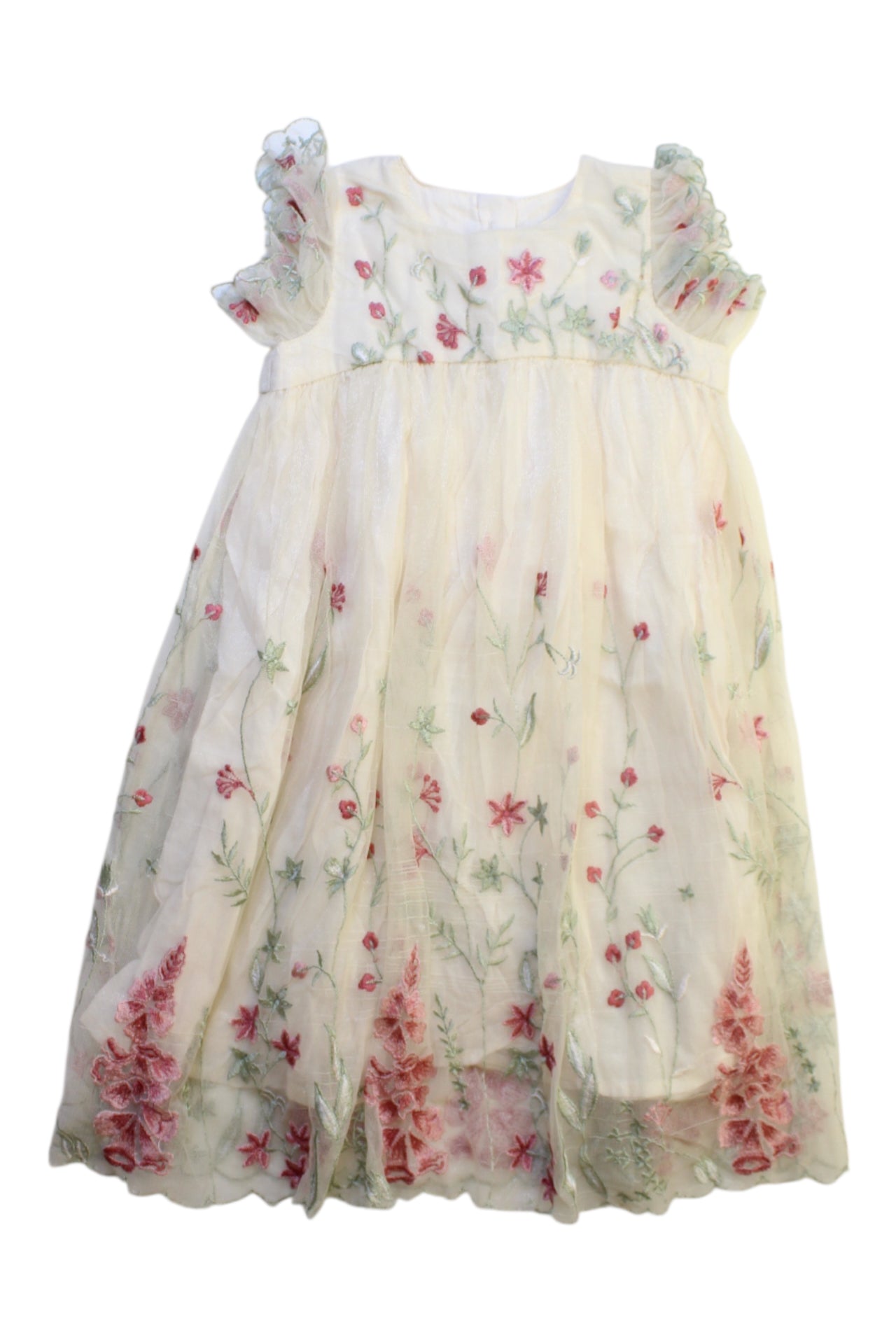 Mamas & Papas Embroidered Dress 18-24M、mySite、g9winljtr
