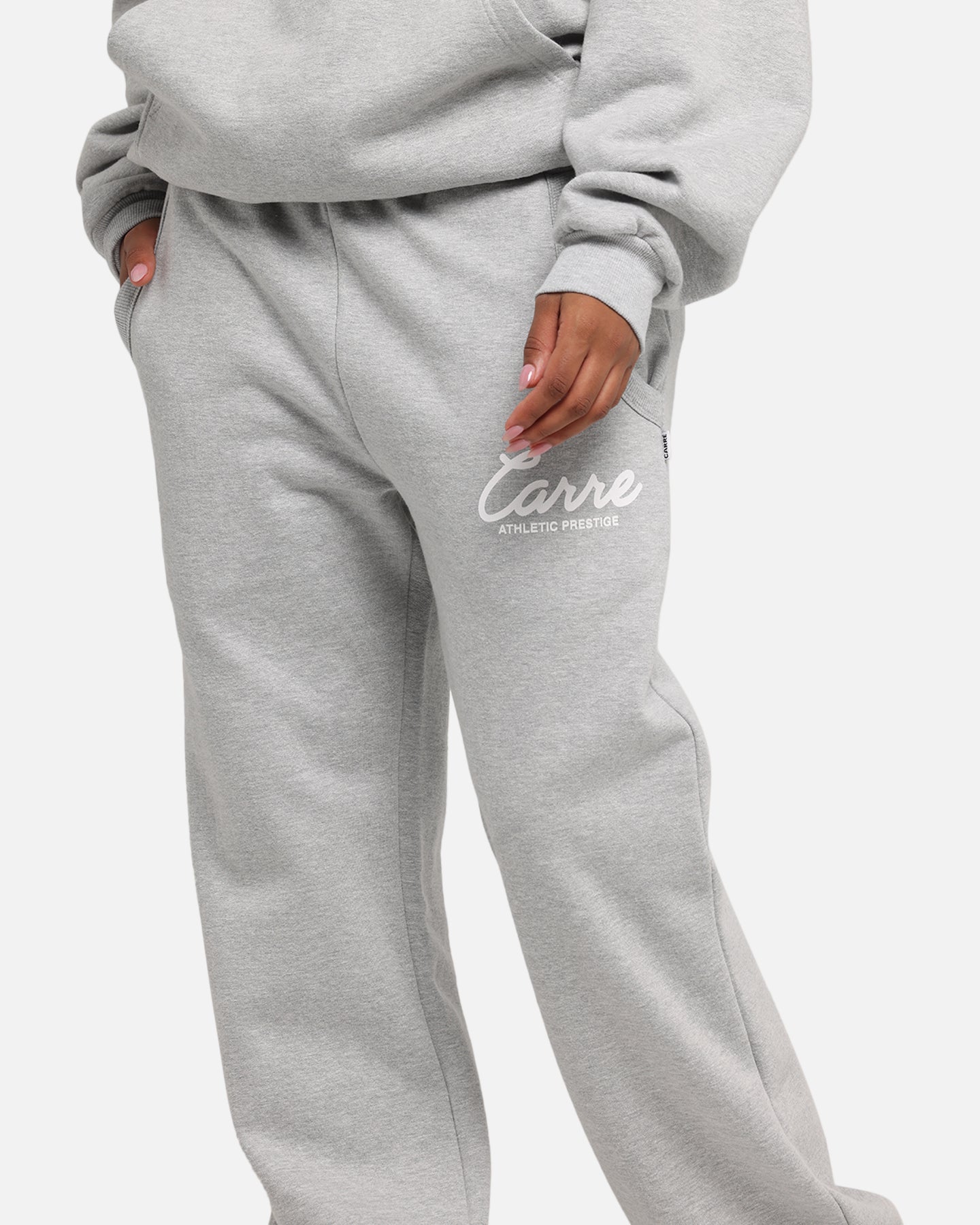 Carre Prestige Script Sweatpants Grey Marle、mySite、zt4zffjzw