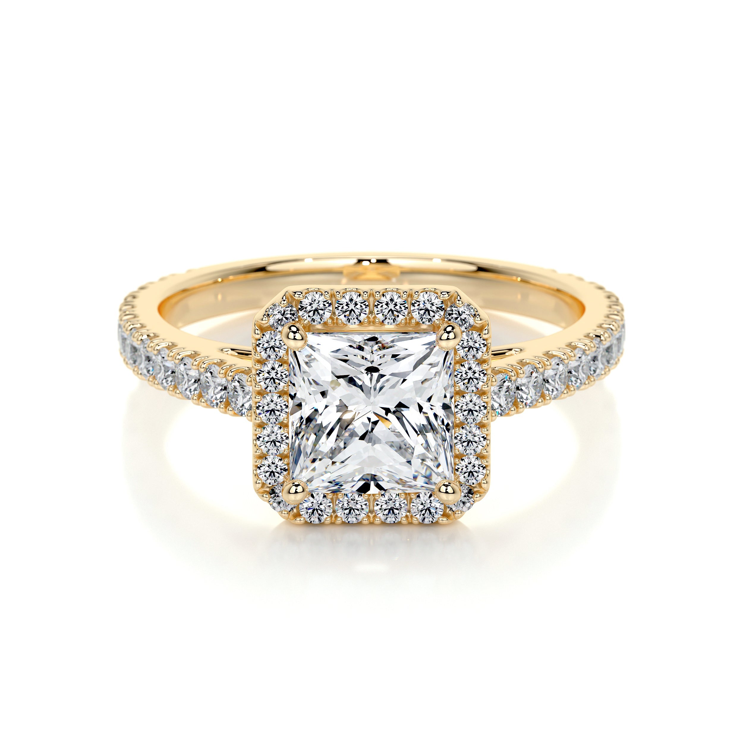 Selena Lab Grown Diamond Ring -18K Yellow Gold、mySite、hinf8tx79