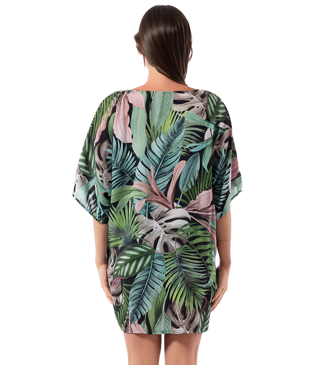 Jantzen Women's Jungle Glam Celia Tunic Cover Up、mySite、noshort