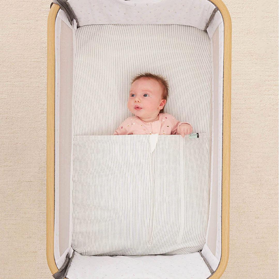  ergoPouch Organic Crib All Year HugMe Blanket - Midnight Stripe - 1.0 / 2.5 TOG、mySite、merchandisen