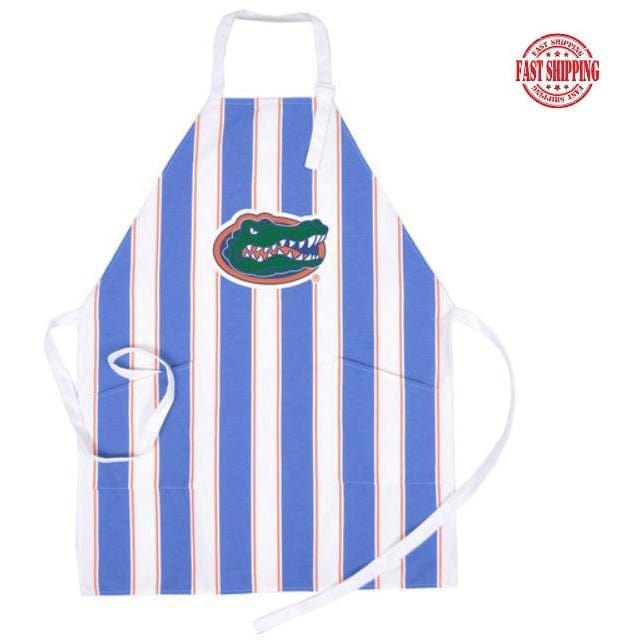 Gator or FSU Tailgate Team Spirit Apron Striped - Florida Fans! *、mySite、g9winljtr