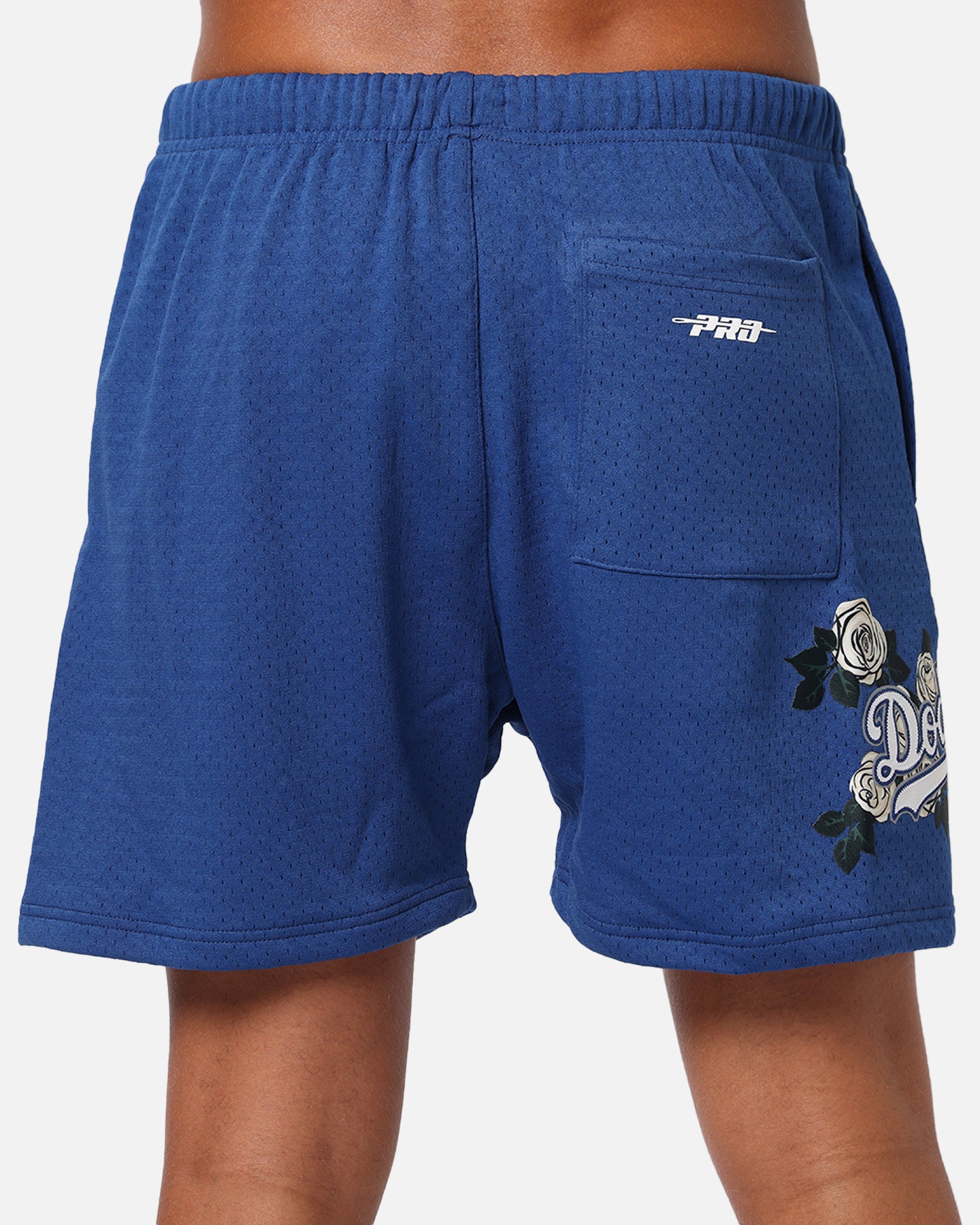 Pro Standard Los Angeles Dodgers Roses Mesh Shorts Dark Blue、mySite、zt4zffjzw