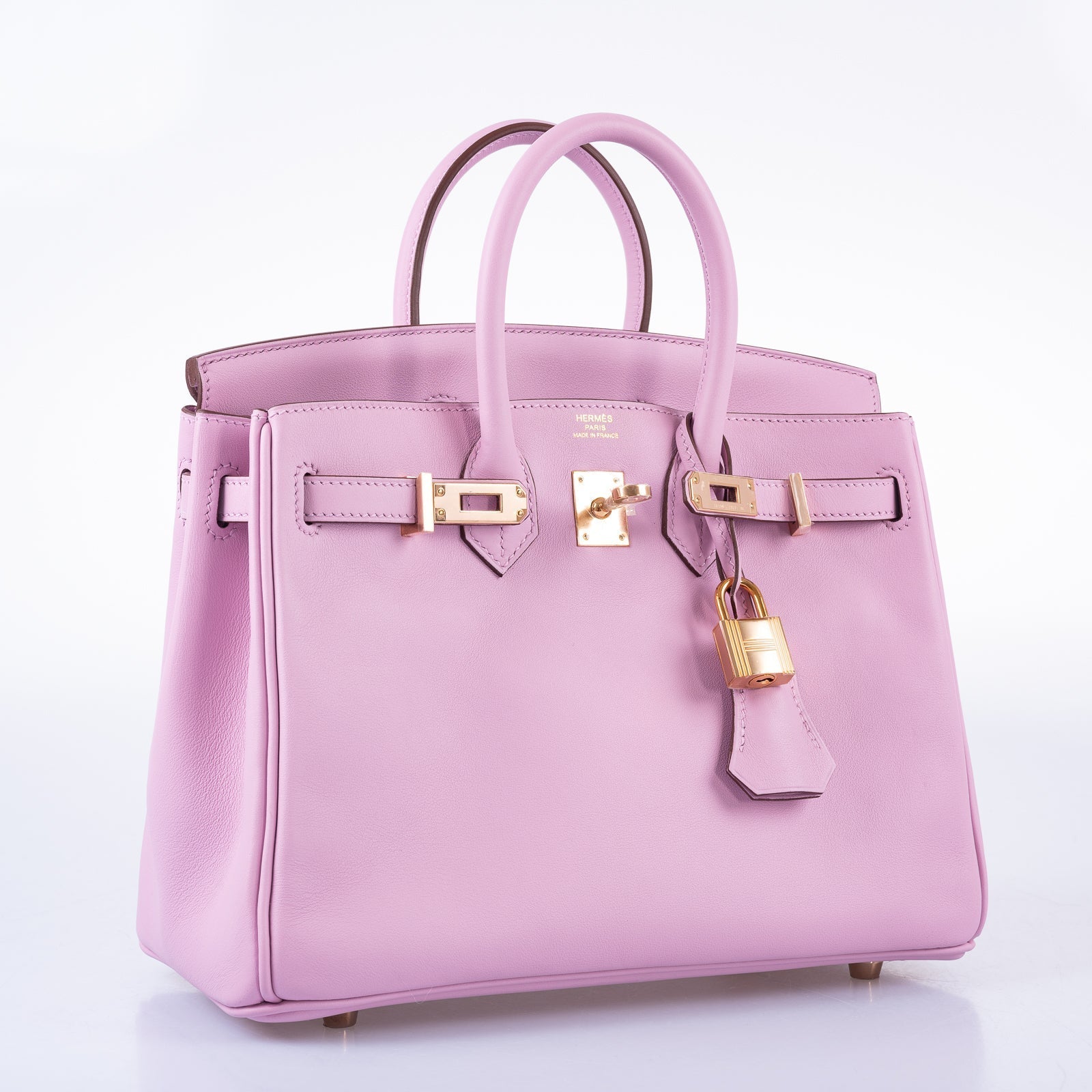 Hermès Birkin 25 Mauve Sylvestre Swift Rose Gold Hardware、mySite、garminoutage.com