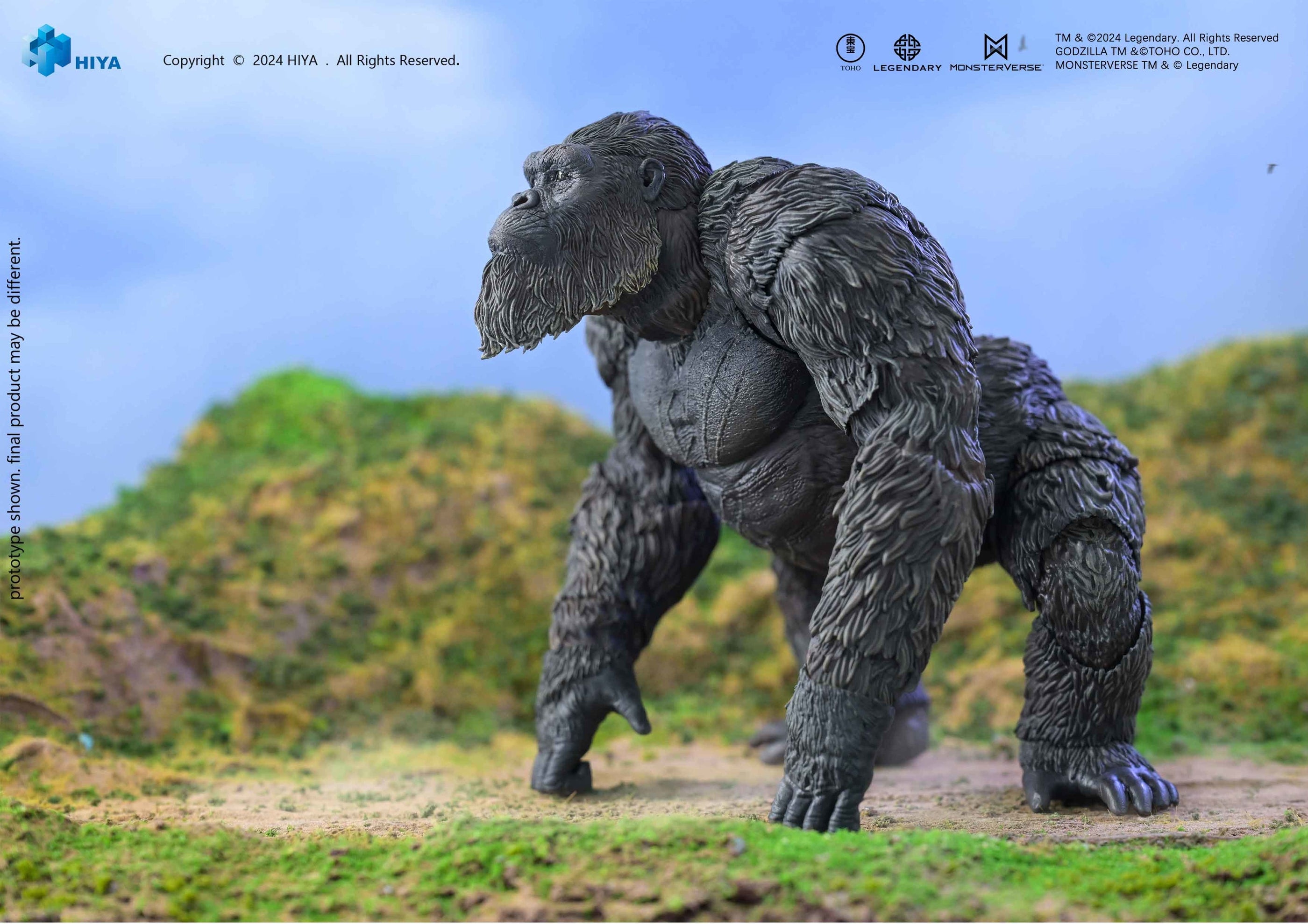 Hiya Toys Exquisite Basic Series Godzilla x Kong: The New Empire Kong (PX Previews Exclusive)、mySite、hgirdovlk