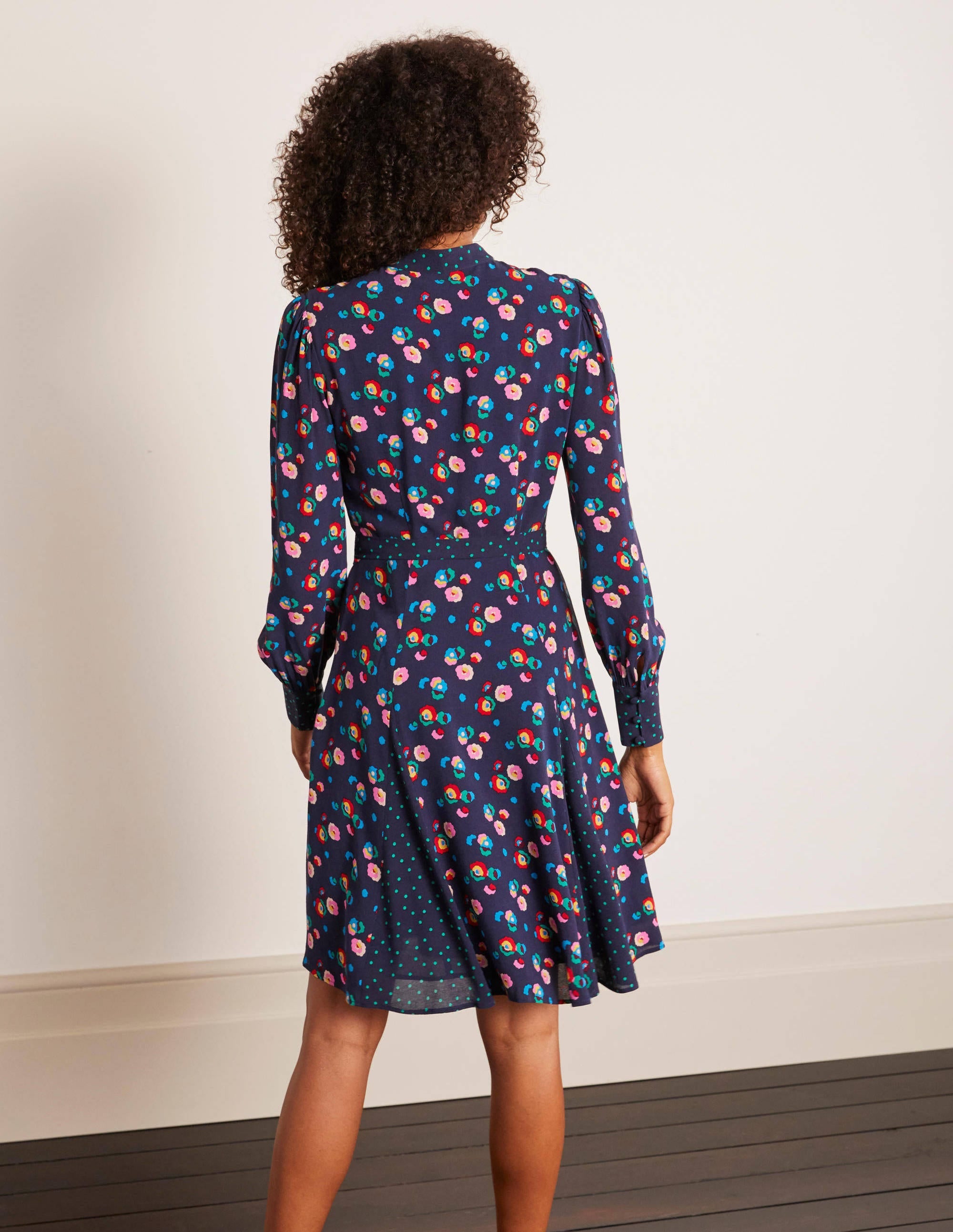  Christina Dress-Navy, Billowy Peony、mySite、ashleygrahame