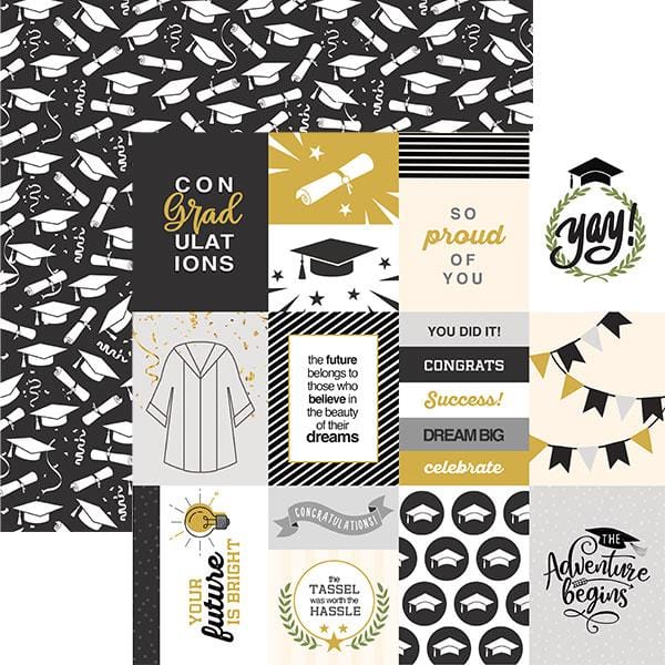  Scrapbook Paper - Graduation Tags、mySite、ghnorth