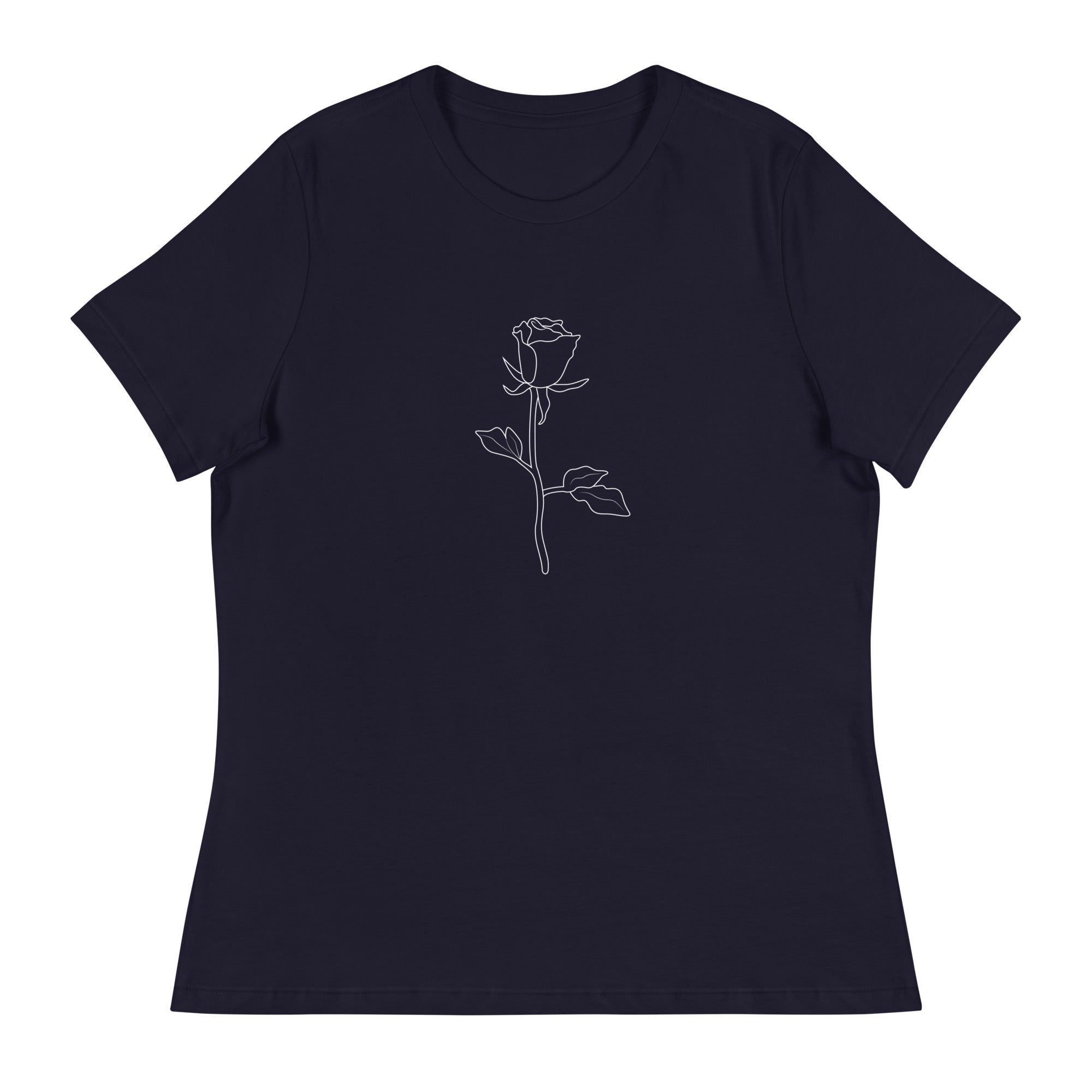 Rose Women's Relaxed T-Shirt、mySite、camillekostekn