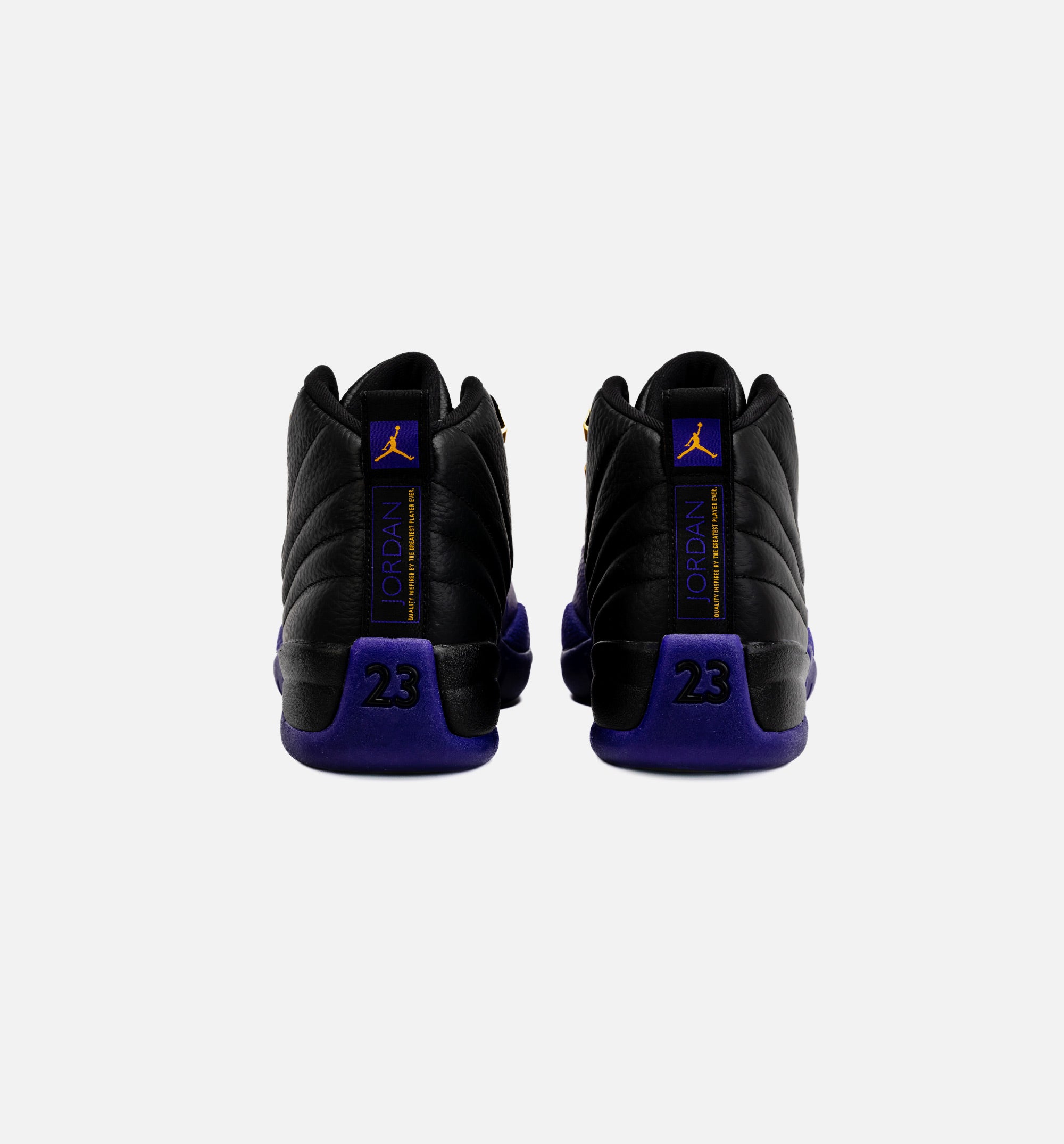 Air Jordan 12 Retro Field Purple Mens Lifestyle Shoe - Black/Purple Free Shipping、mySite、dreamappss