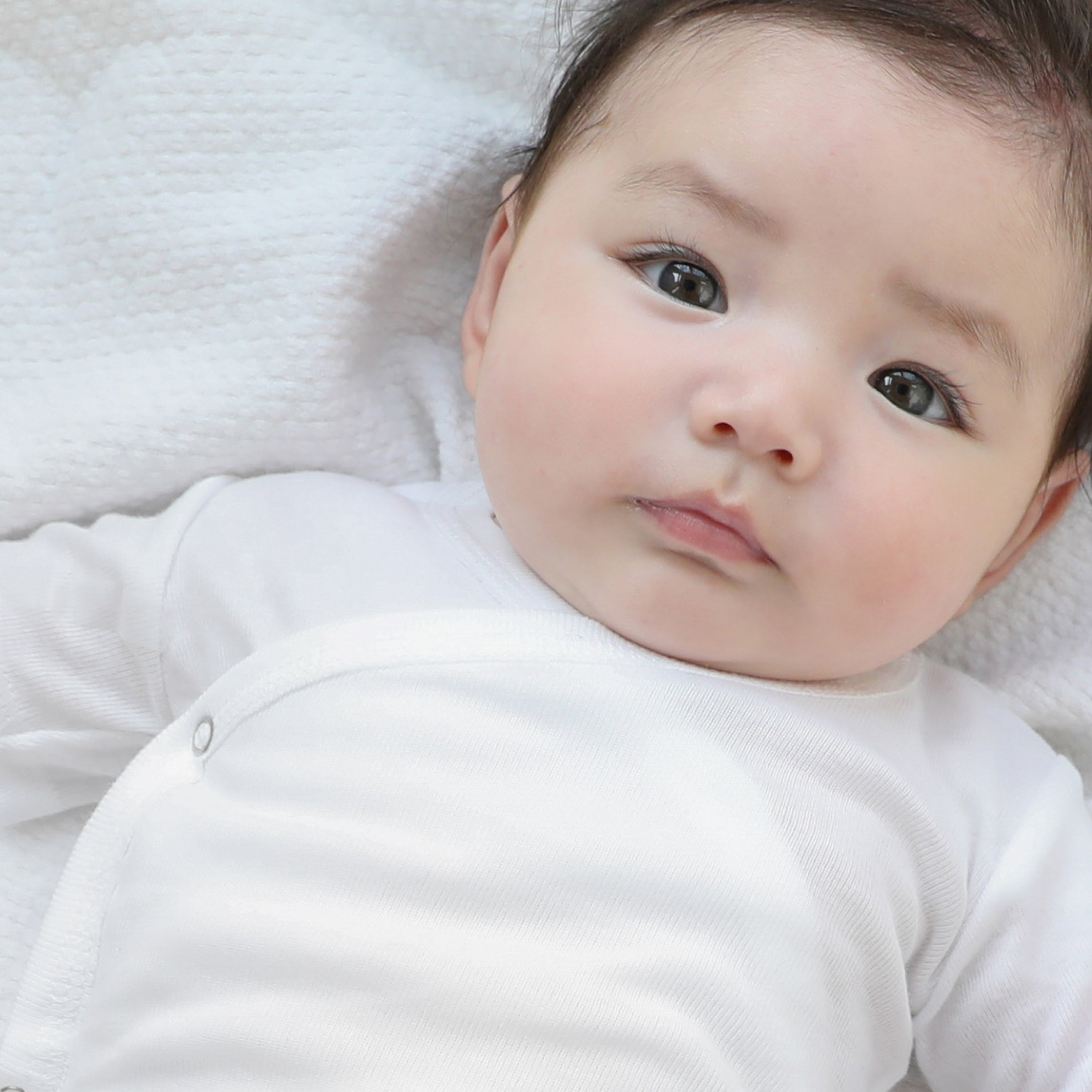  3-Pack Organic Cotton Long Sleeve Side-Snap Bodysuits、mySite、layawaytickets