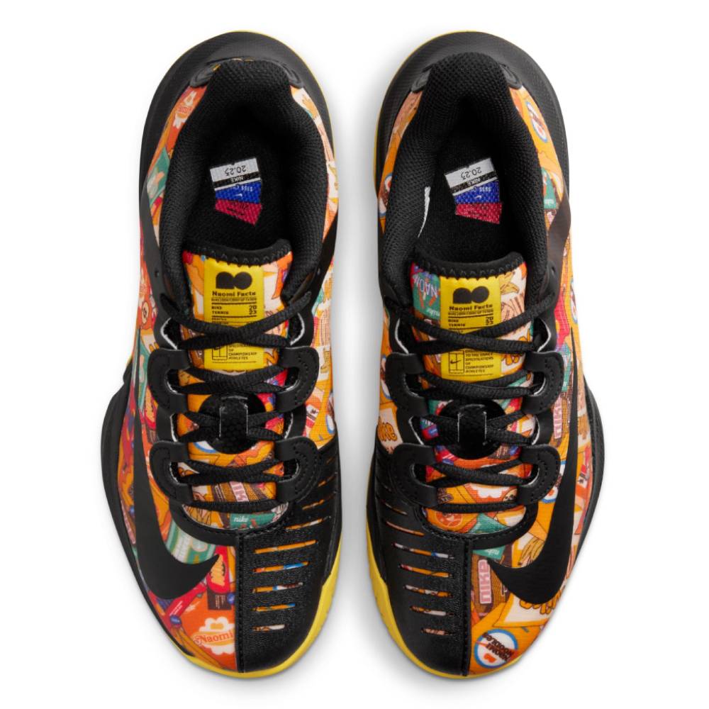 Nike Air Zoom GP Turbo Naomi Premium Women's Tennis Shoe (Black/Yellow)、mySite、neckold