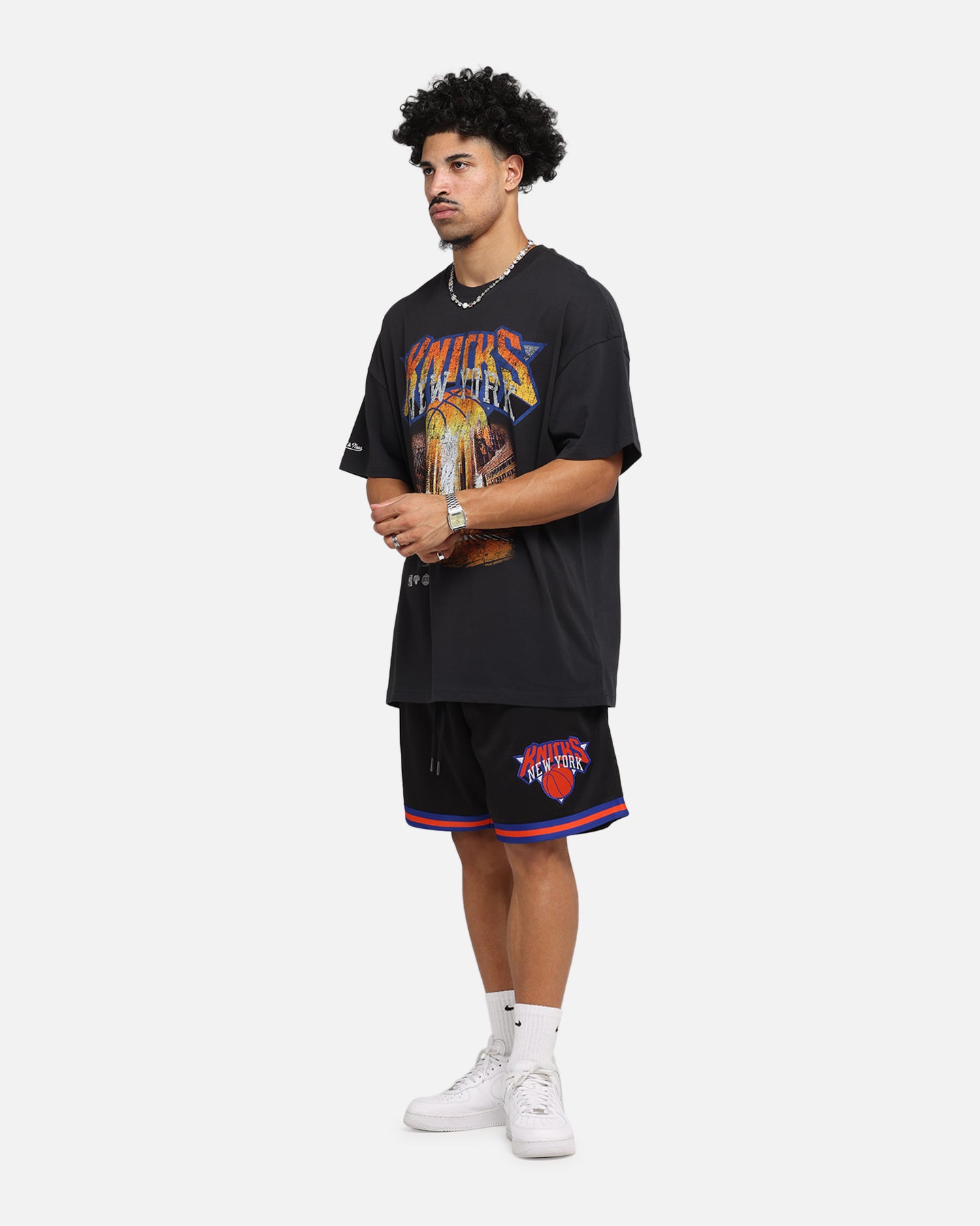 Mitchell & Ness New York Knicks Shooting Shorts Black、mySite、zt4zffjzw
