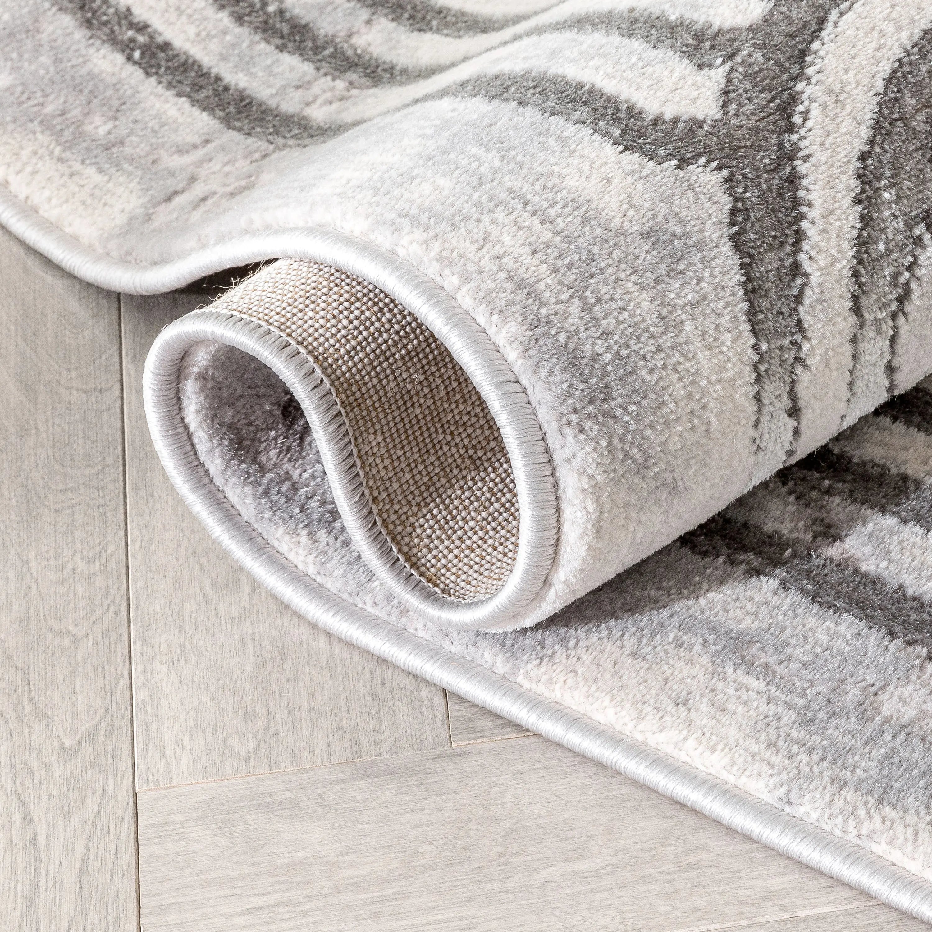 Huntington Retro Marble Border Glam Rug、mySite、gigharbornorthrealestate