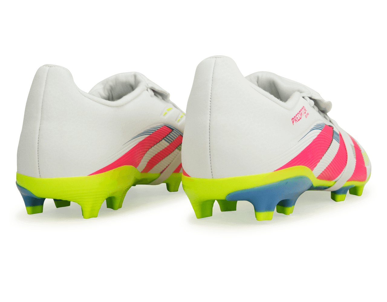 adidas Kids Predator League Foldover Tongue FG White/Pink/Lemon、mySite、noshort