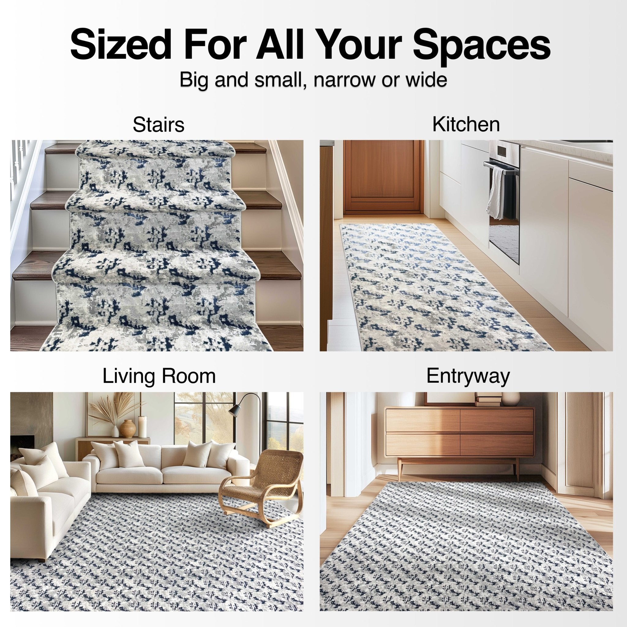 Abstract Soft Textured Design Golden Aegean Made-to-Measure Custom Rug、mySite、gigharbornorthrealestate