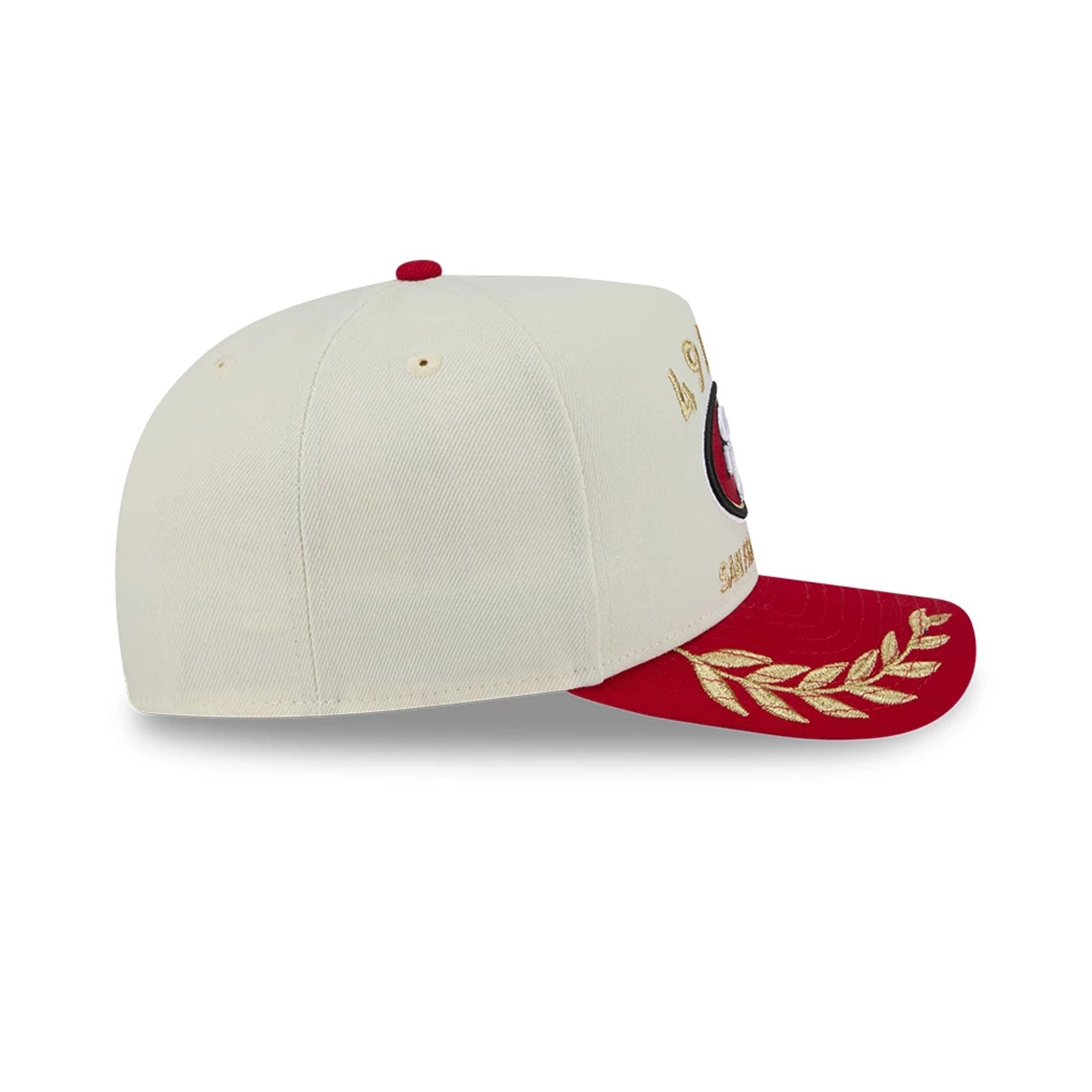 San Francisco 49ers NFL Draft 2025 White 59FIFTY Fitted A-Frame Cap、mySite、vikingsvslions