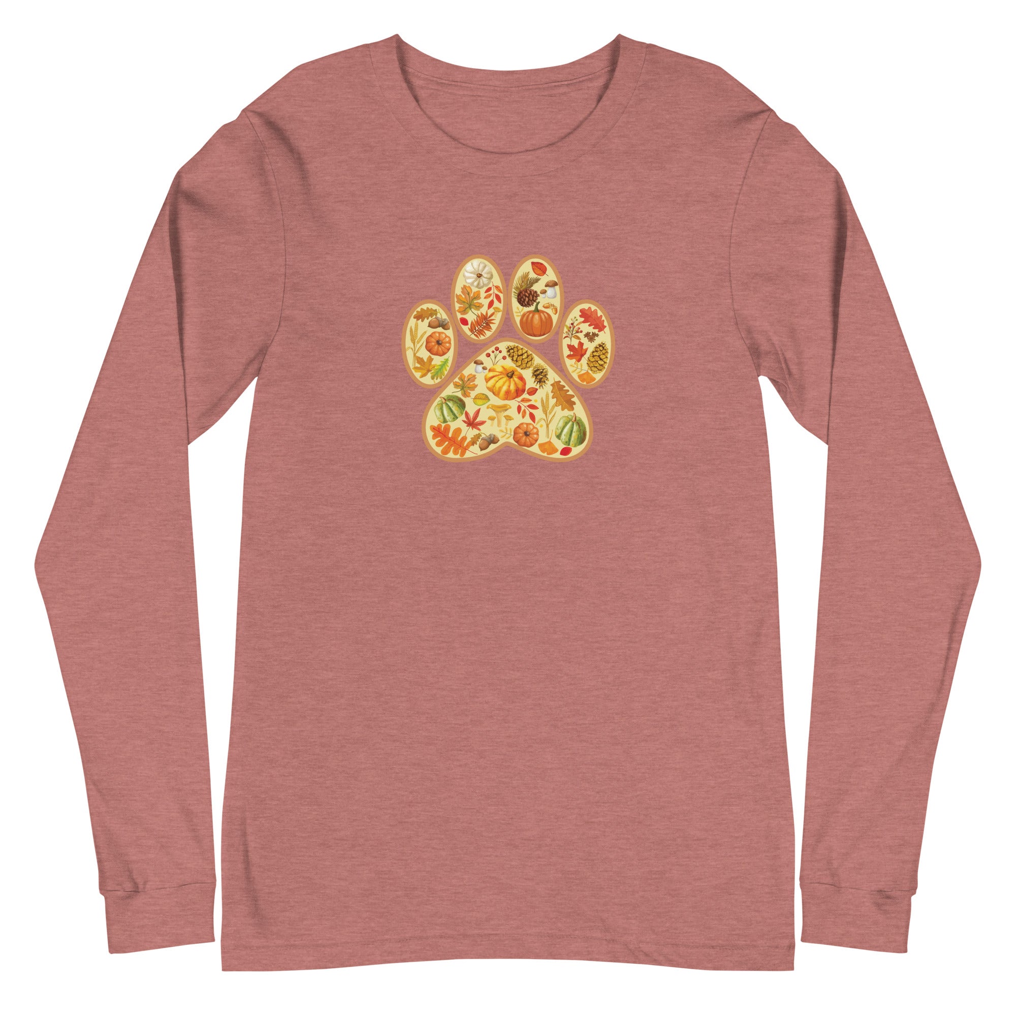 Paw Print of Autumn Long Sleeve Tee、mySite、camillekostekn