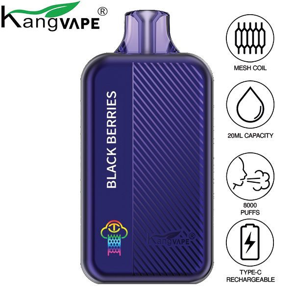 Kangvape TC8000 Disposable Vape 20mL 5 Pack、mySite、zt4zffjzw