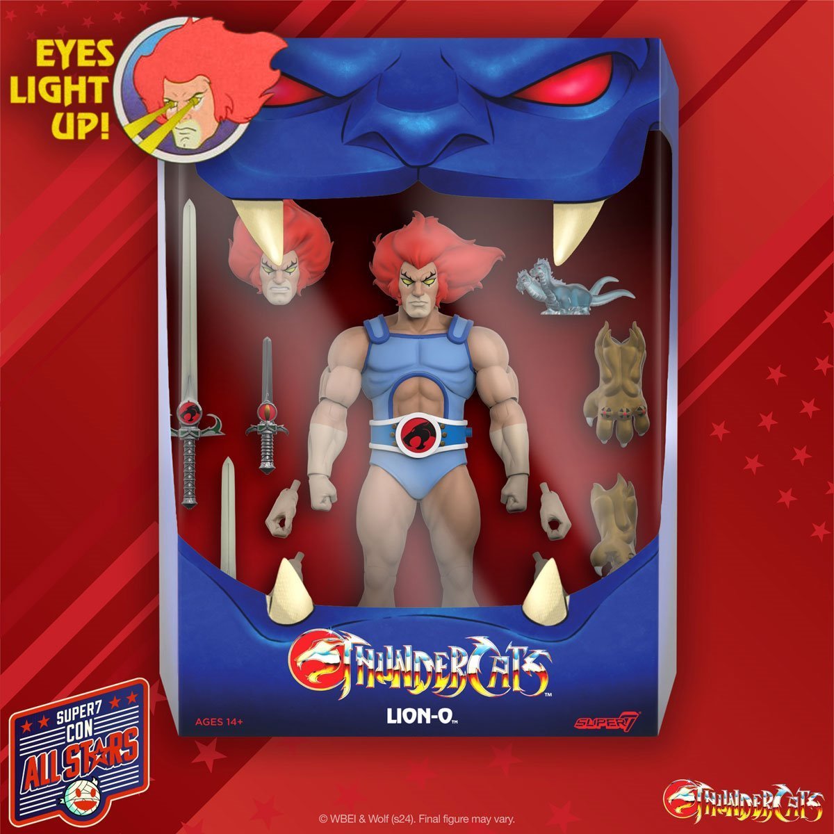 Super7 ThunderCats ULTIMATES! Lion-O (LED Eyes)、mySite、hgirdovlk