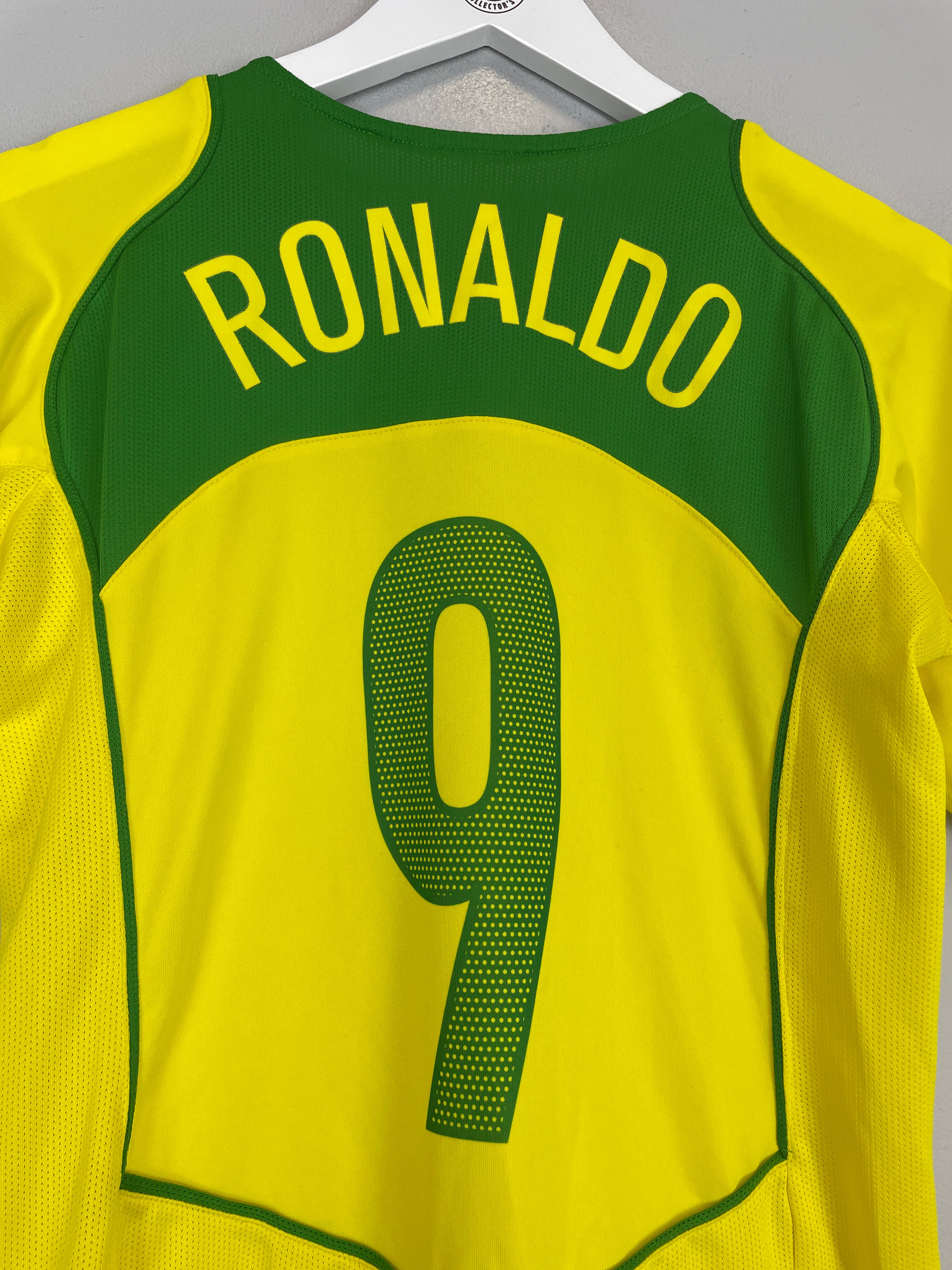 2004/06 BRAZIL RONALDO #9 HOME SHIRT (XL.KIDS) NIKE、mySite、sh2004/06 BRAZIL RONALDO #9 HOME SHIRT (XL.KIDS) NIKE、mySite、glenpowelloop_name